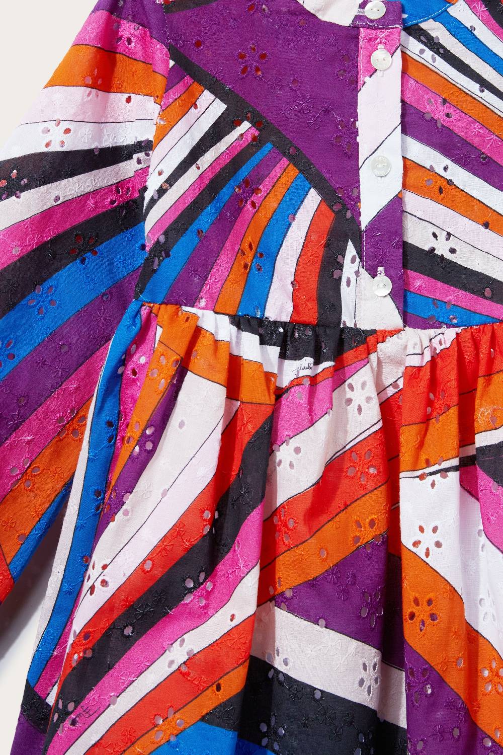 Pucci Abito con stampe Iride e Marmo Sconto