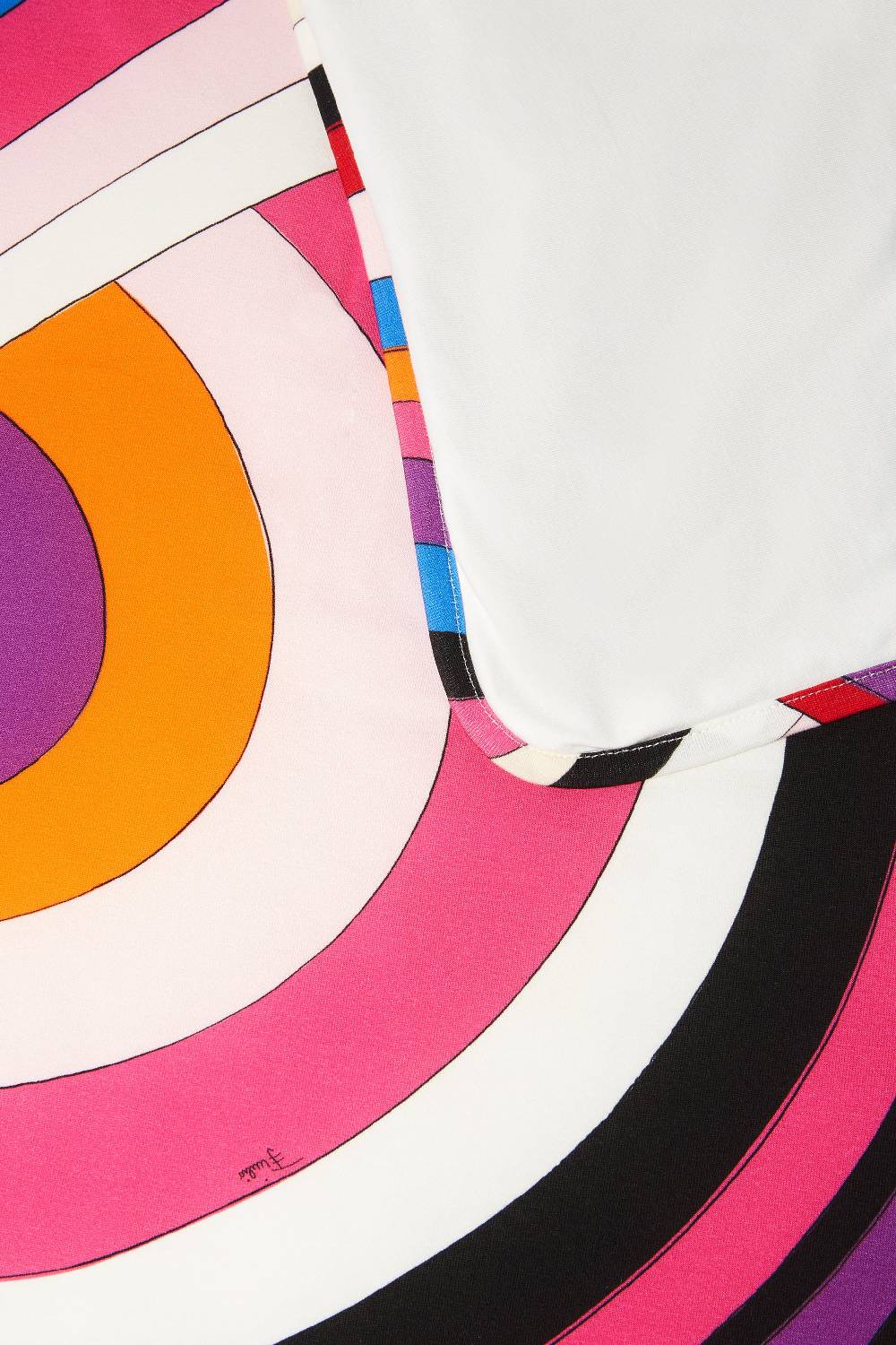 Pucci Coperta neonato con stampa Iride Saldi