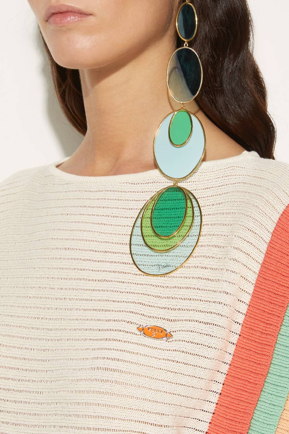 Pucci Orecchino Rombi Spedizione gratuita