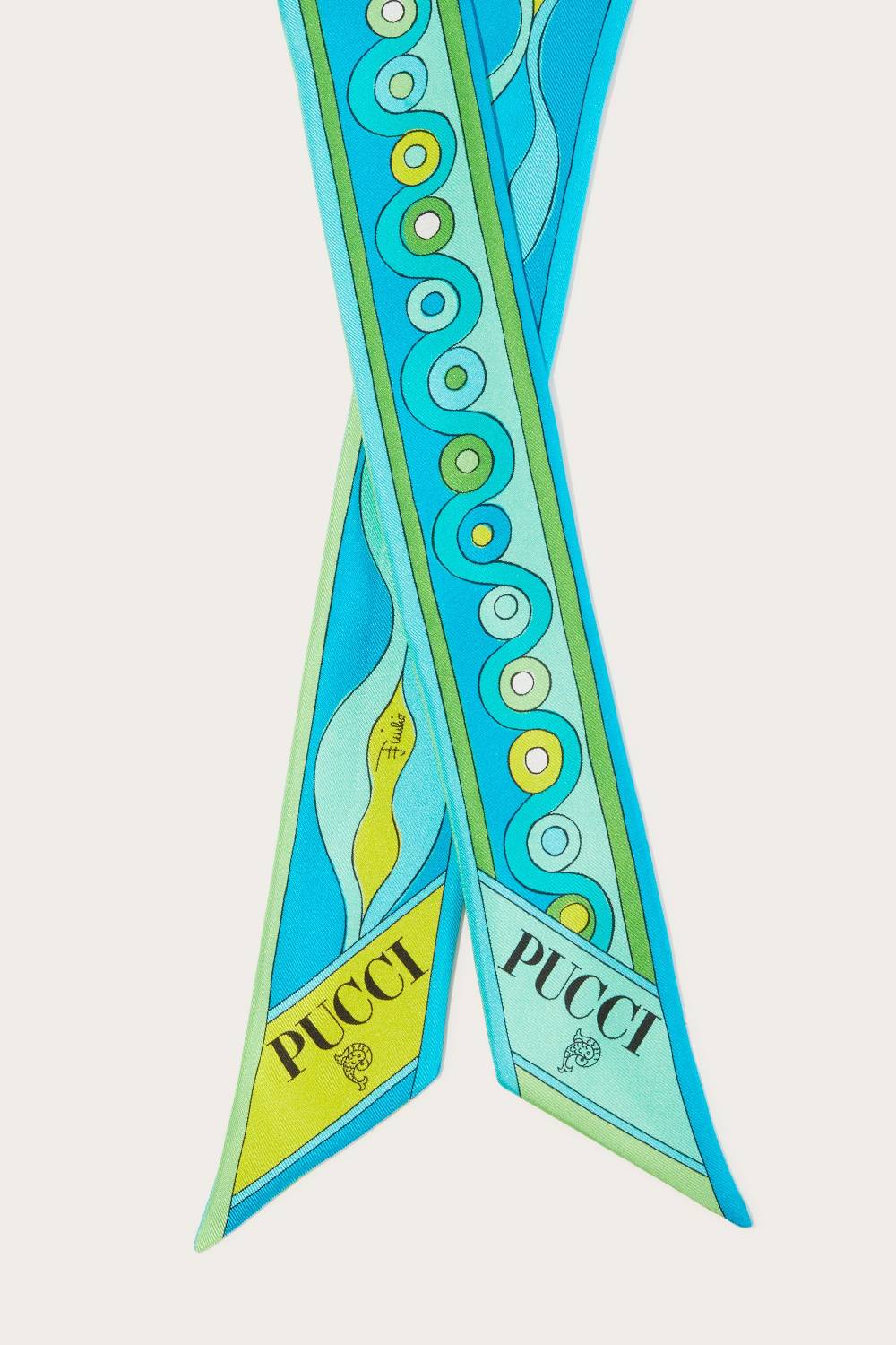 Pucci Foulard in seta con stampa Iride Offerta speciale