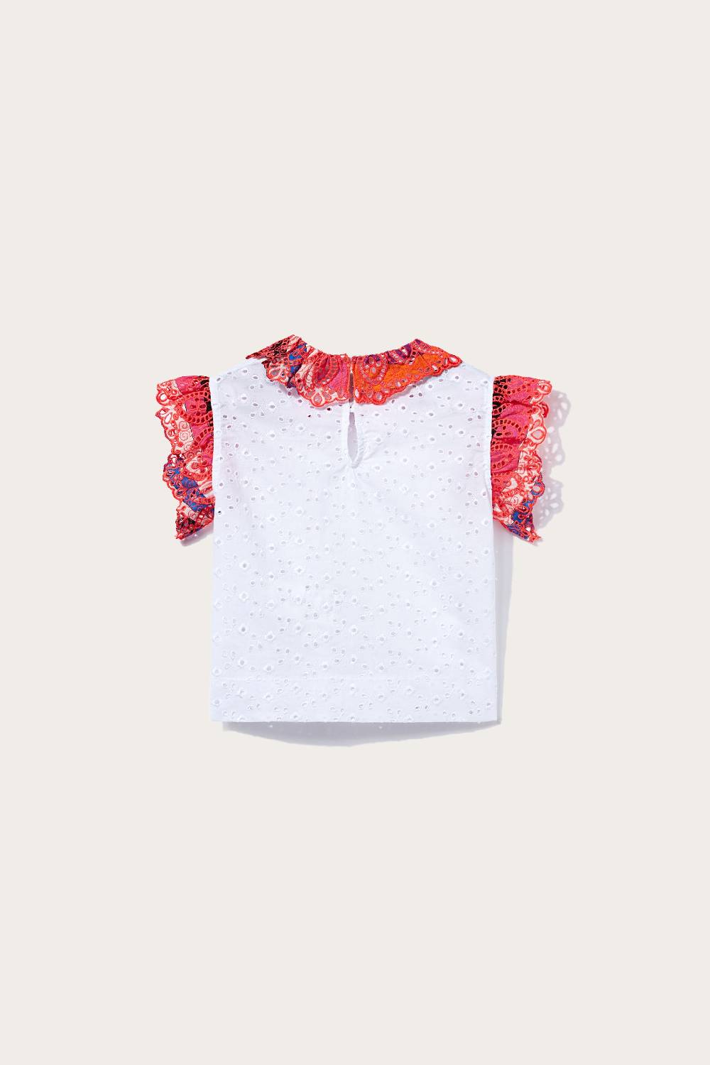 Pucci Top con finiture in sangallo Shopping online