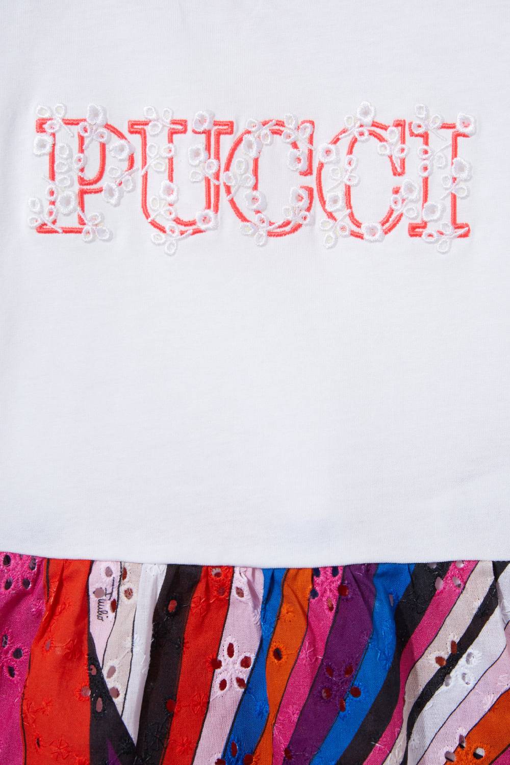 Pucci T-shirt con inserto Iride Black Friday