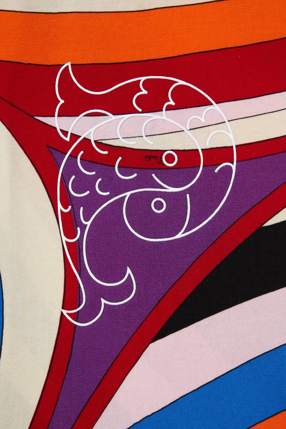 Pucci T-shirt con stampa Iride Offerta Pasqua