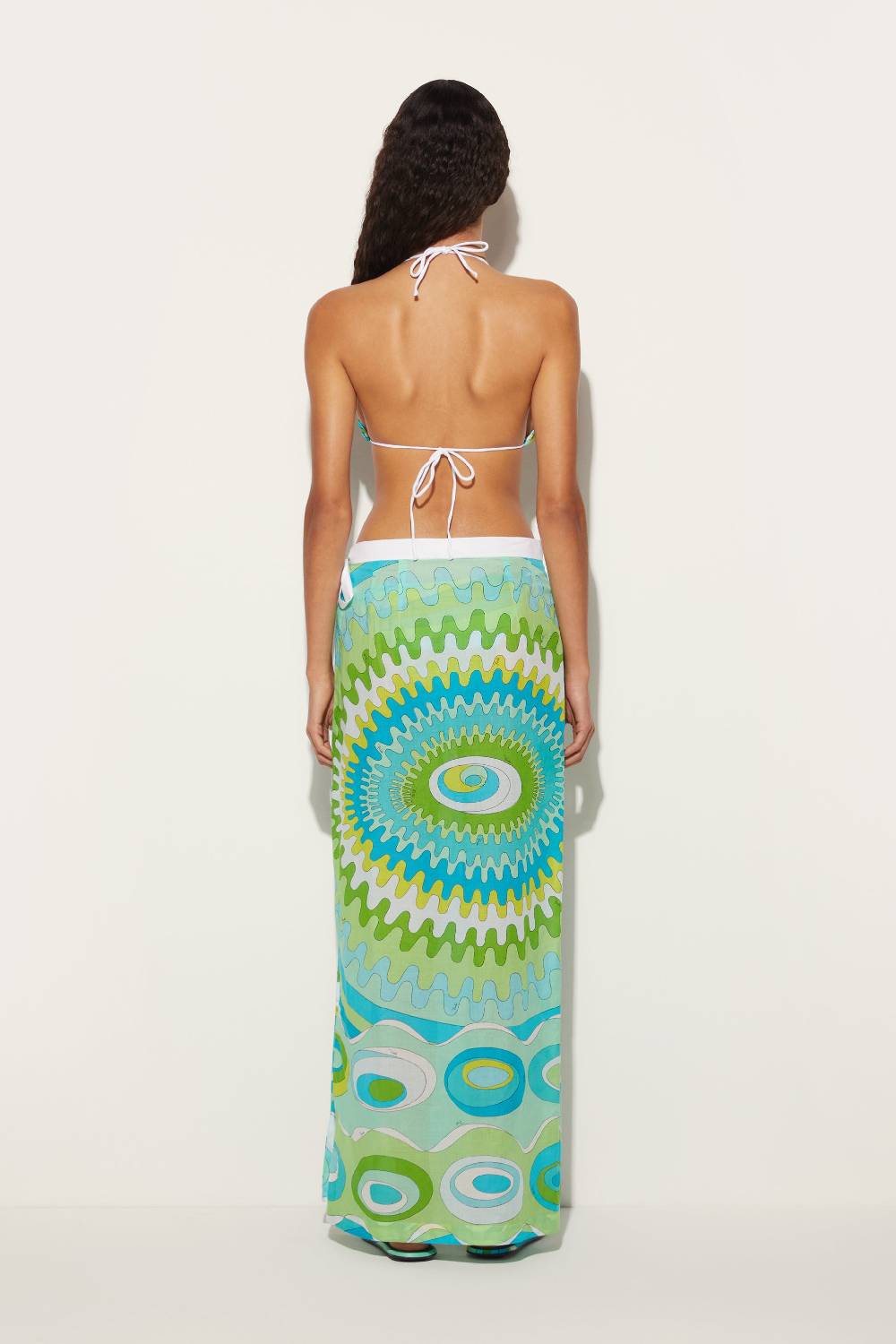 Pucci Gonna lunga con stampa Bersaglio Liquidazione