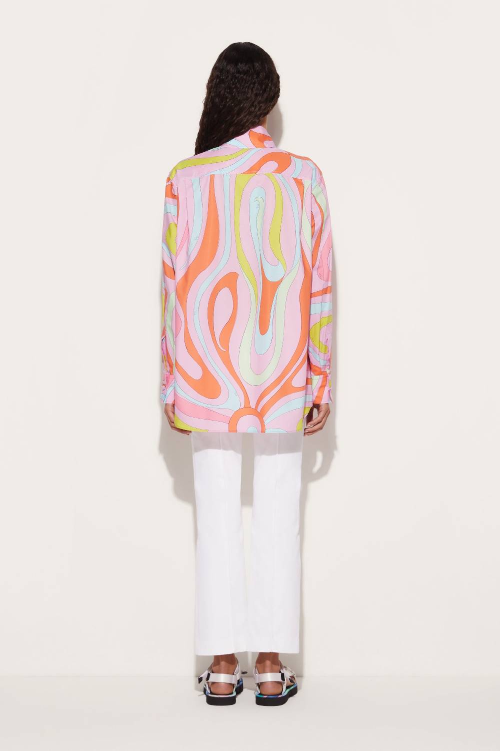 Pucci Camicia con stampa Marmo Offerte speciali
