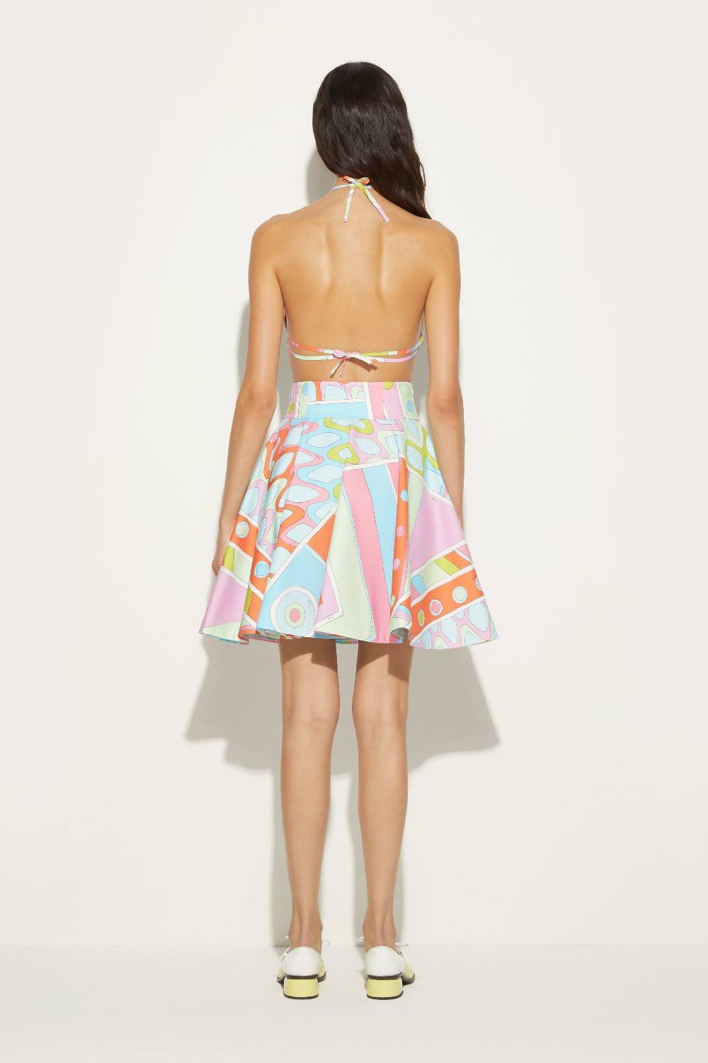 Pucci Top a goccia con stampa Vivara Sconti VIP
