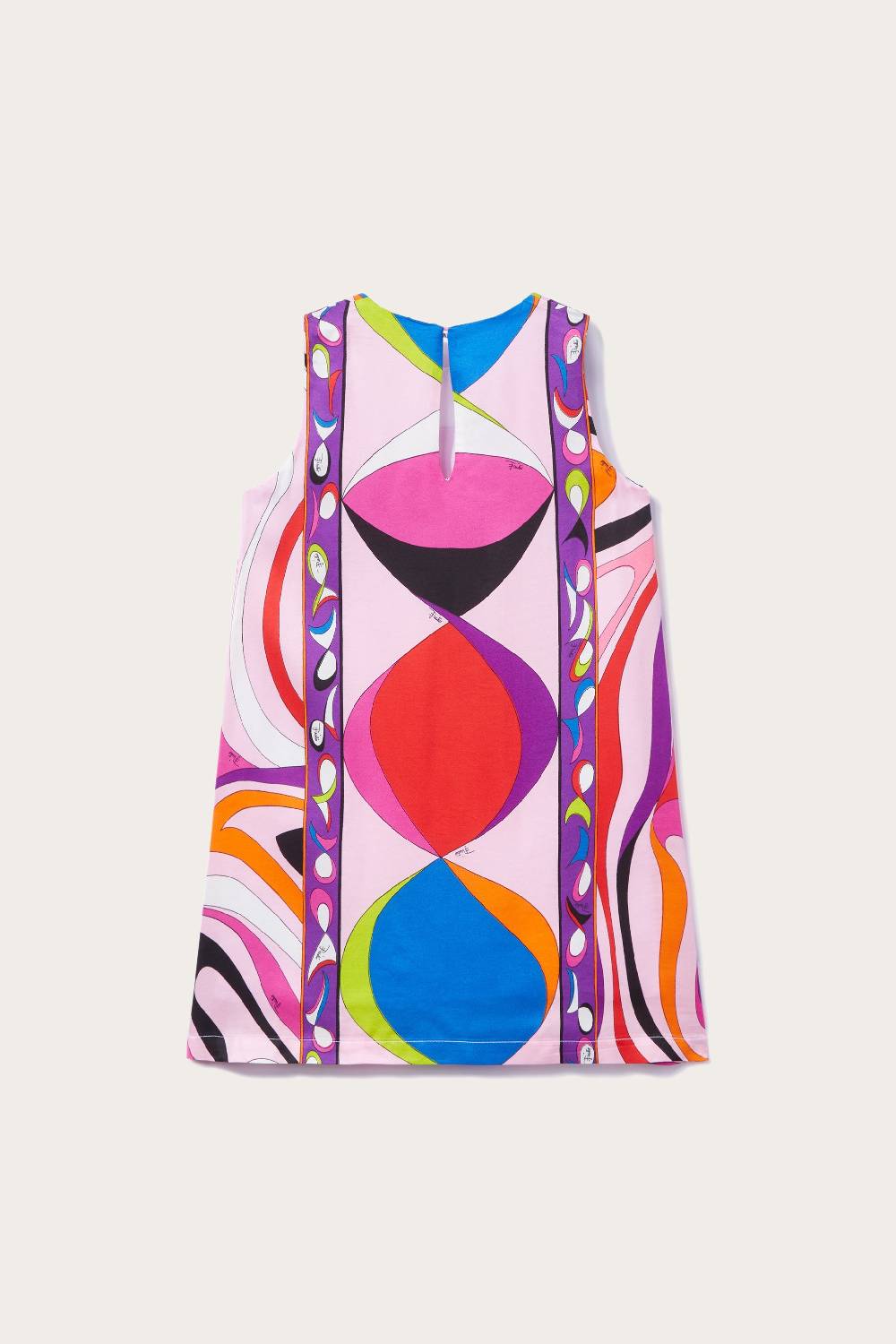 Pucci Abito con stampe Pesci e Marmo Ultimo giorno