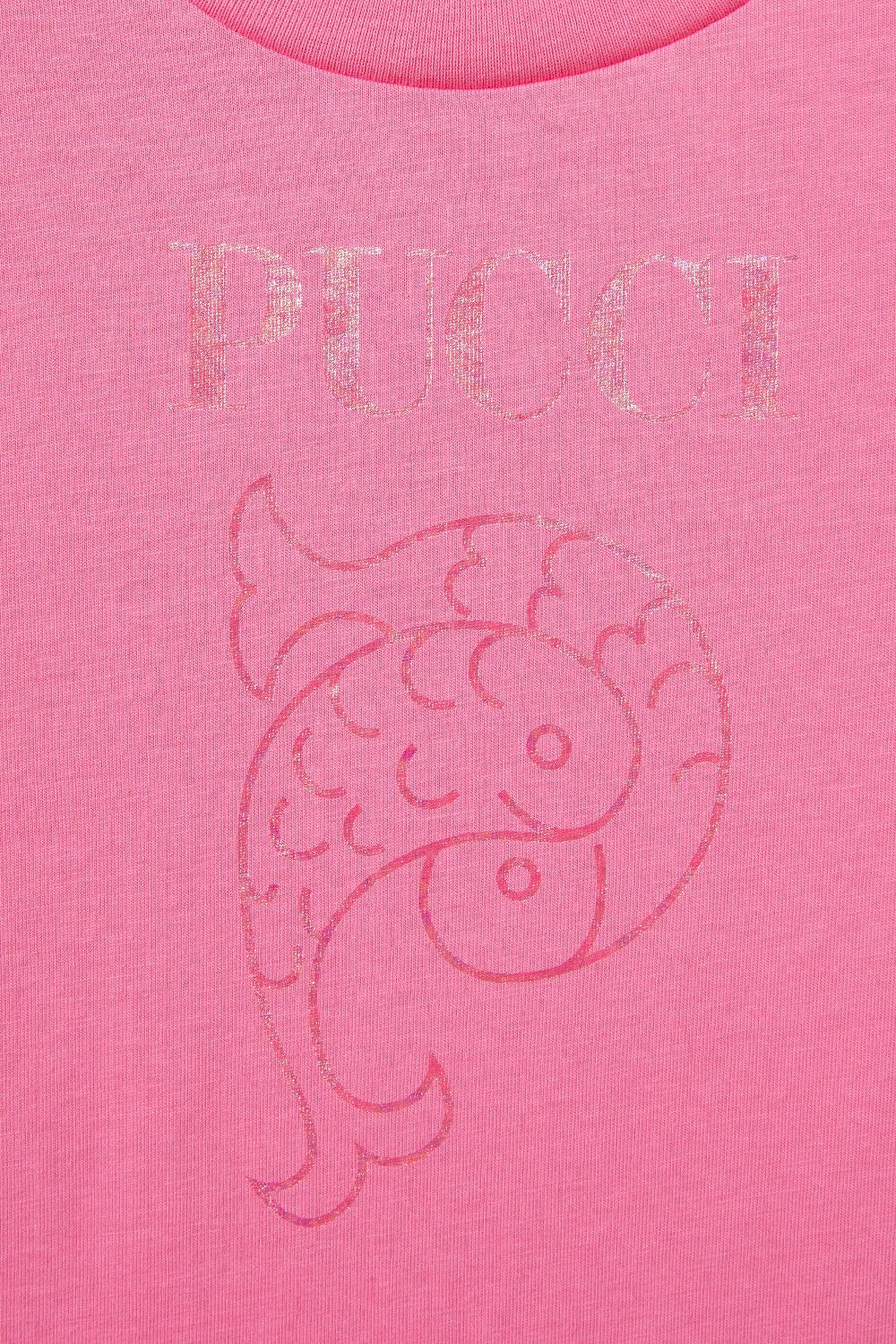 Pucci T-shirt con logo Only for today