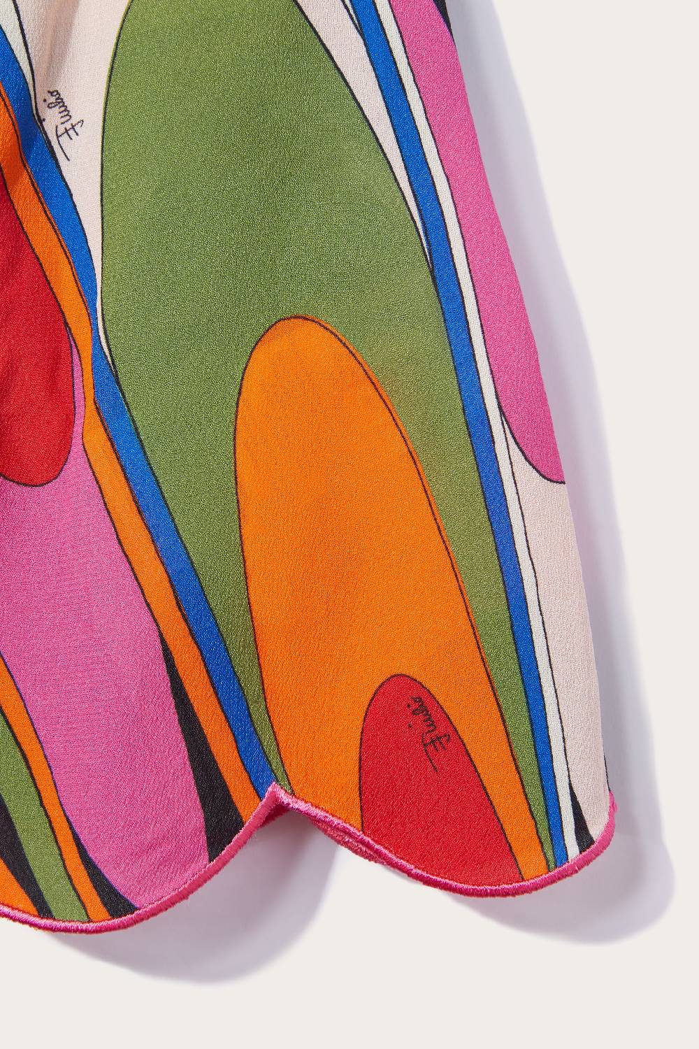 Pucci Top con stampa Onde Super sconto