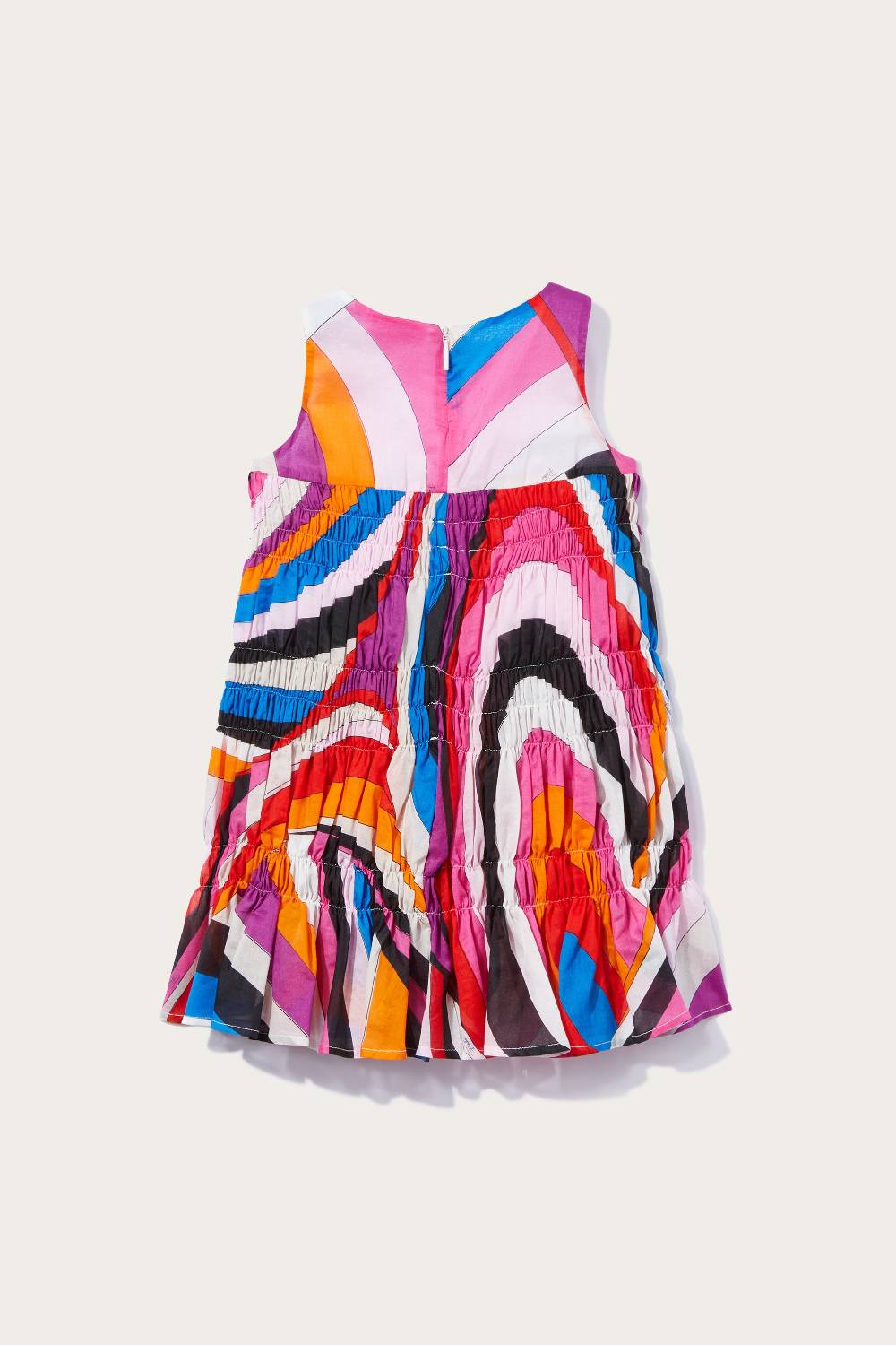 Pucci Abito a punto smock con stampa Iride 50% di sconto con spedizione gratuita