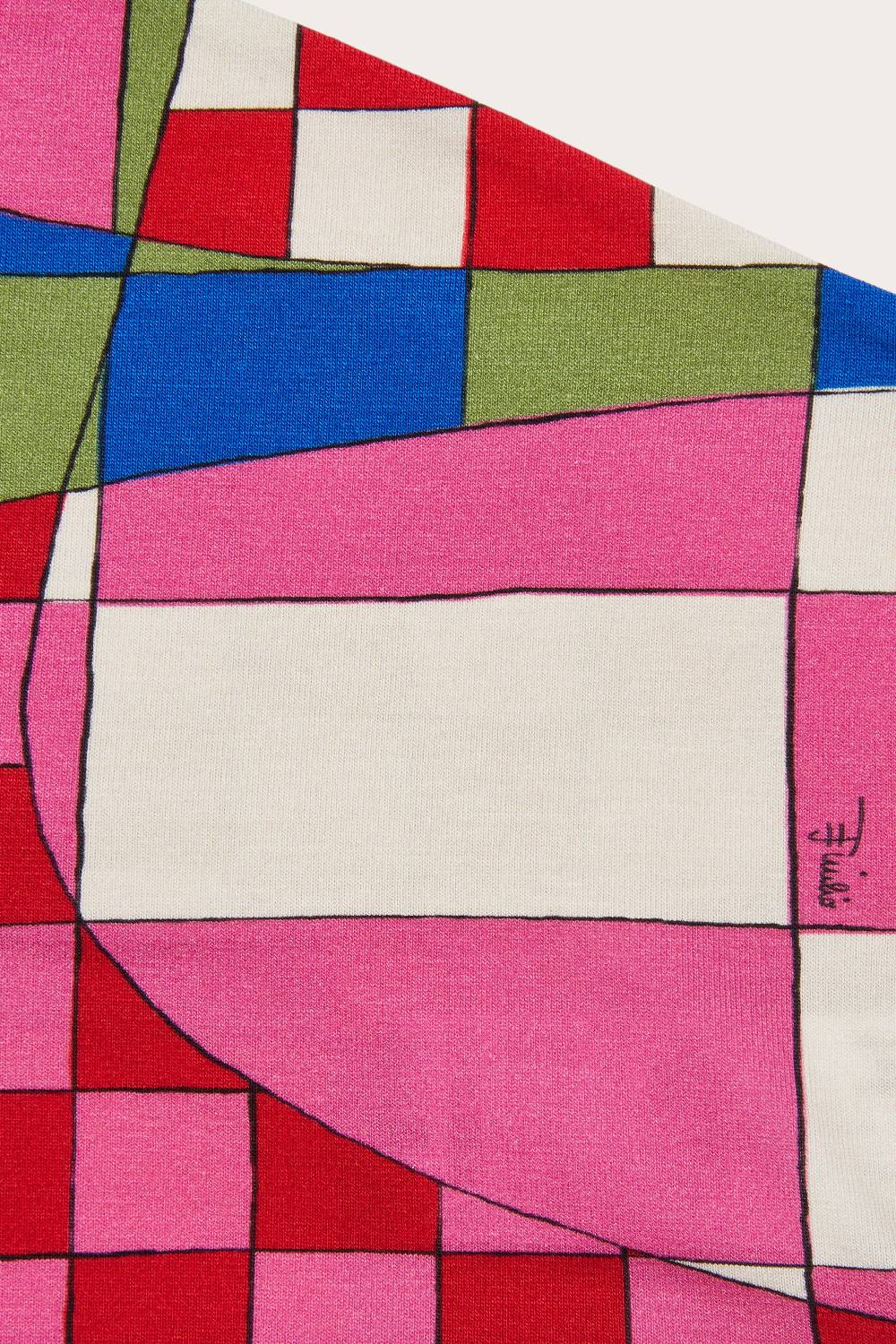 Pucci Top con stampa Giardino Pezzi Unici