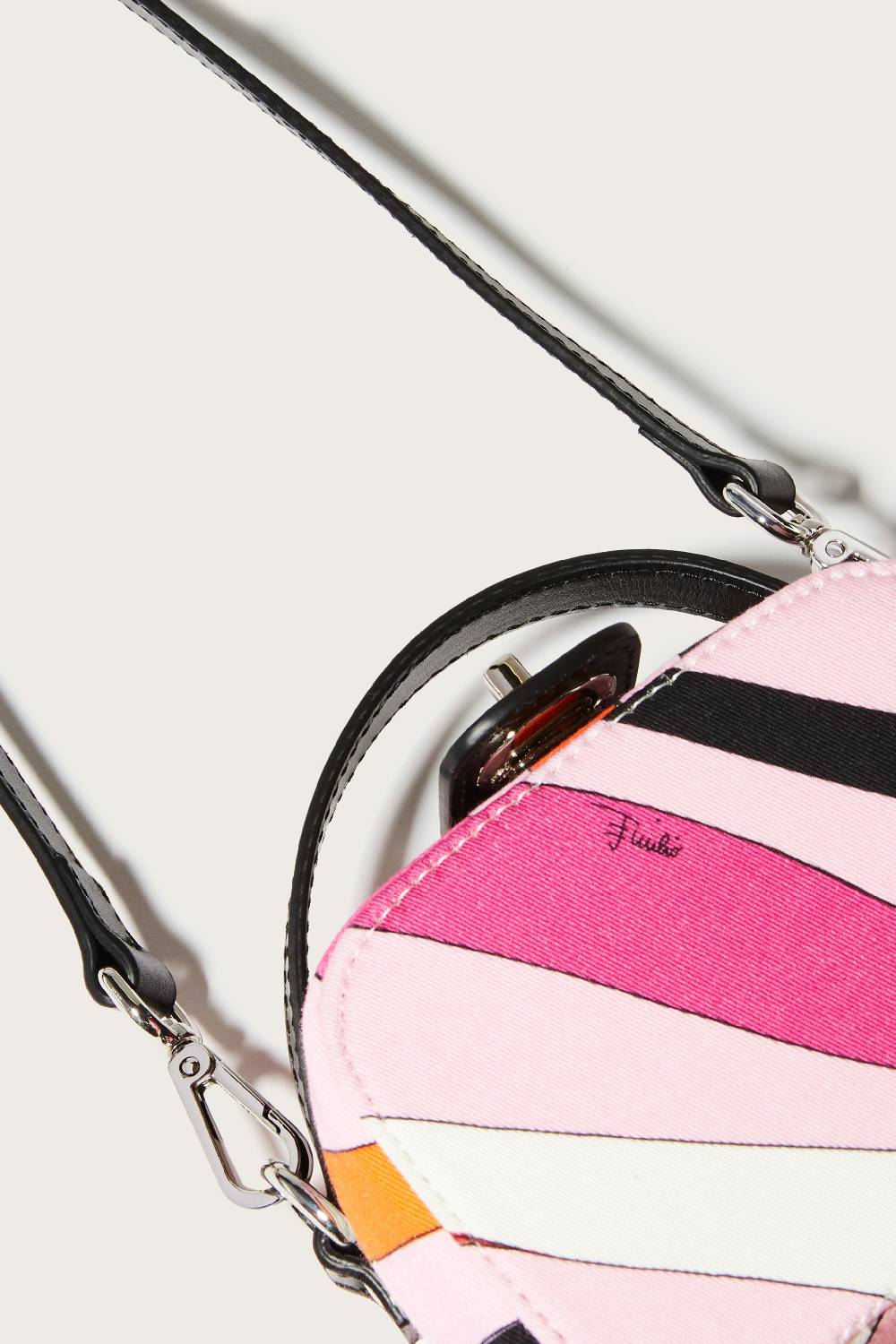 Pucci Borsa a tracolla con stampa Marmo Shopping Online