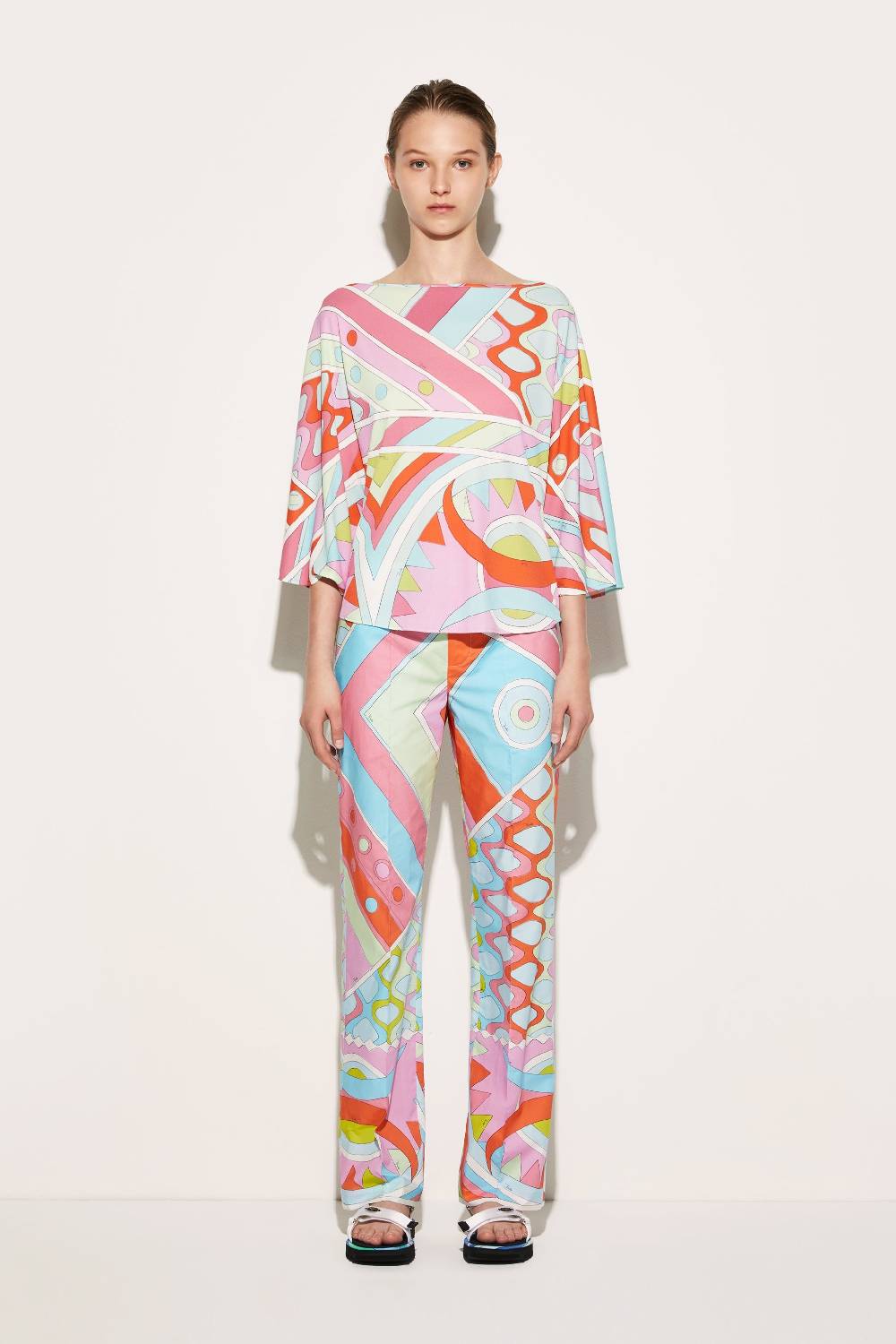 Pucci Poncho con stampa Vivara Offerta