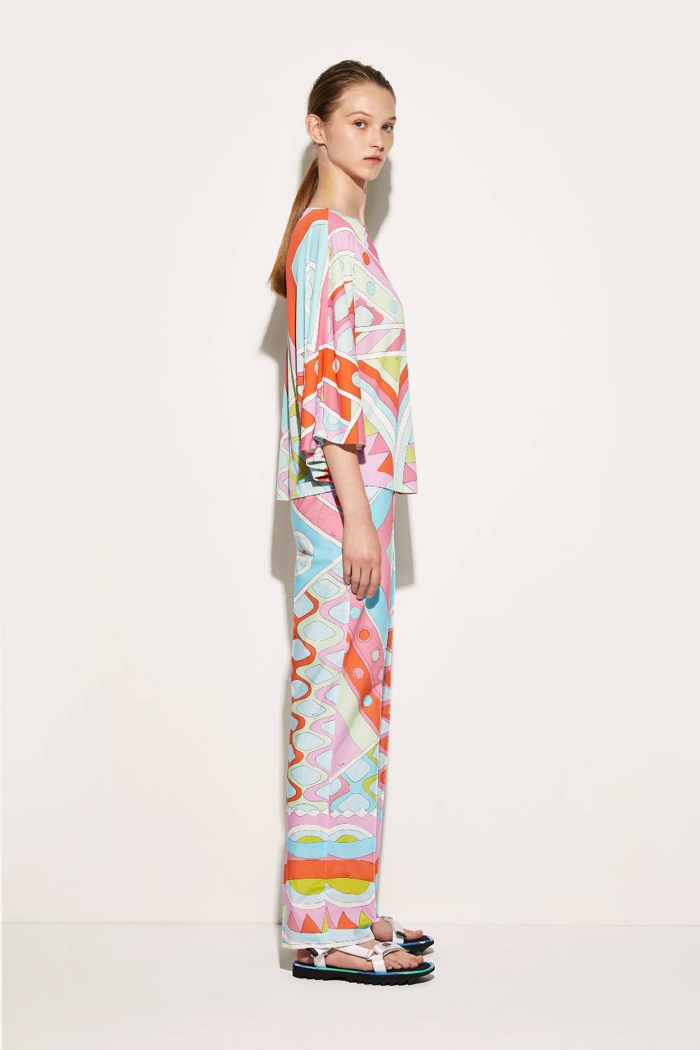 Pucci Poncho con stampa Vivara Offerta