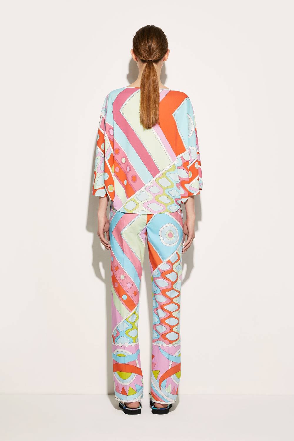 Pucci Poncho con stampa Vivara Offerta