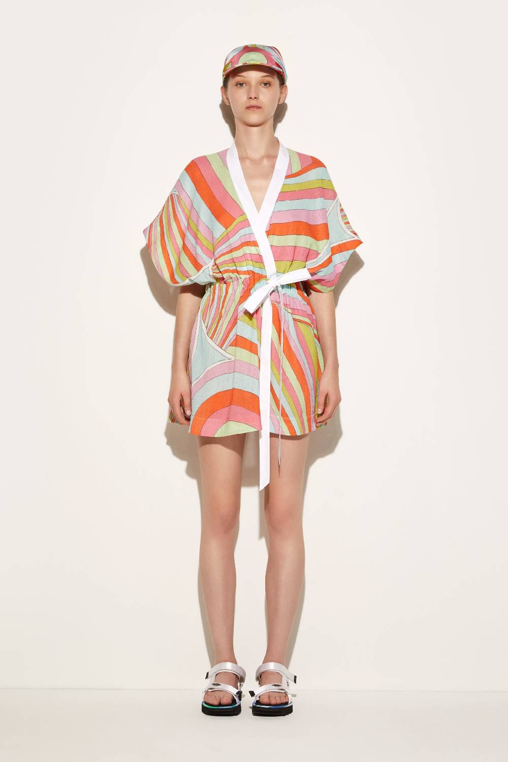 Pucci Mini abito con stampa Iride In Vendita