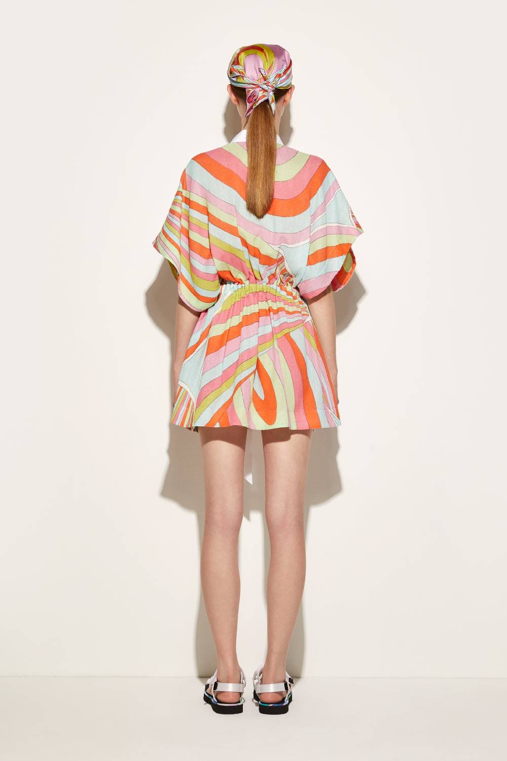 Pucci Mini abito con stampa Iride In Vendita