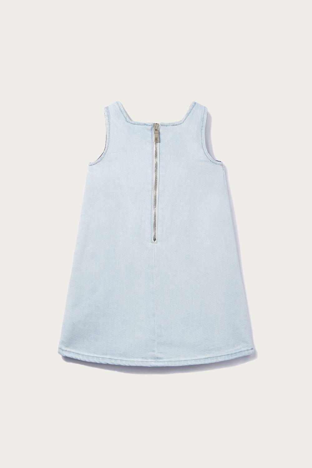 Pucci Abito in denim con inserti Marmo Vendita Economica