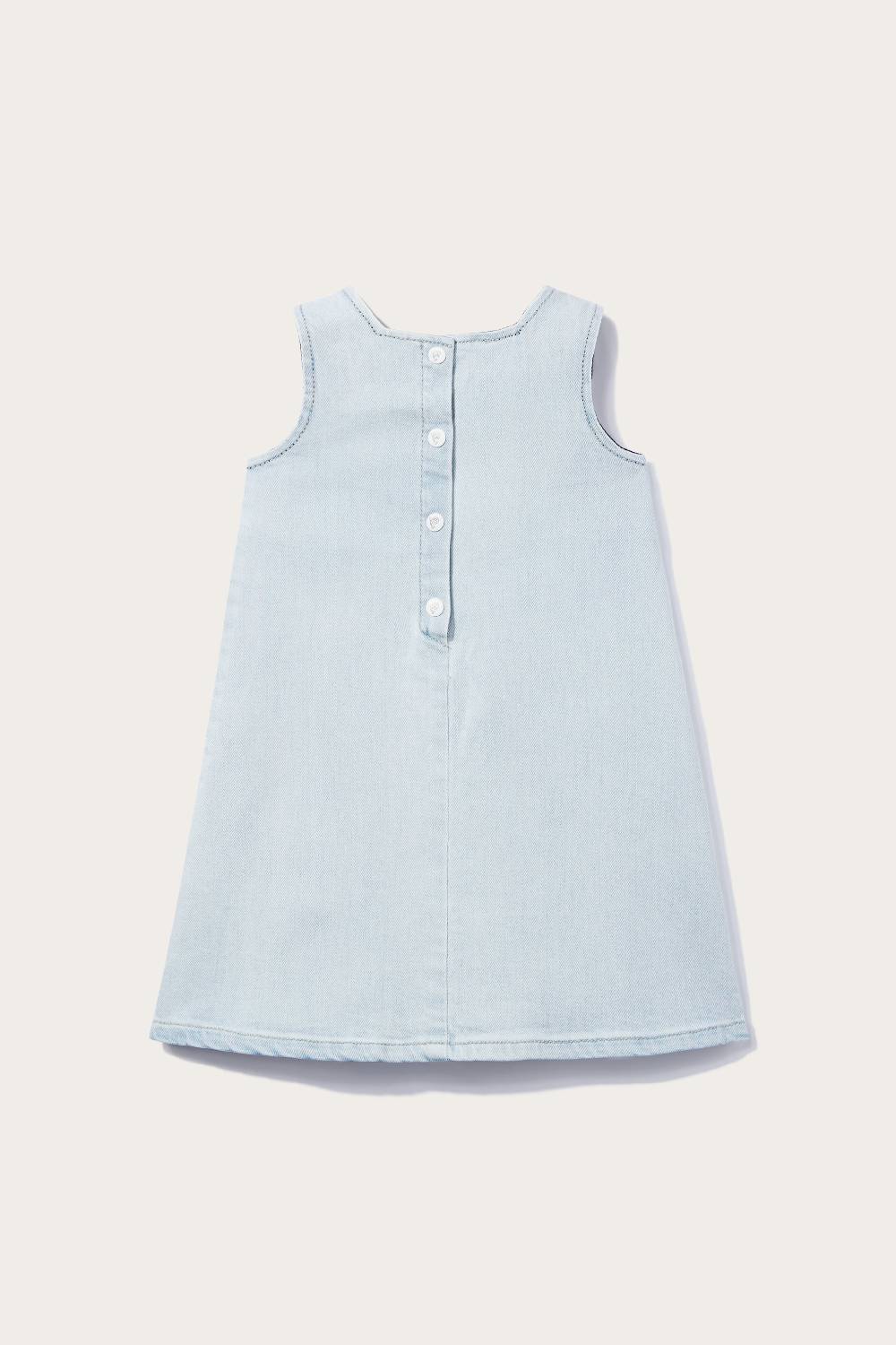 Pucci Abito in denim con inserti Marmo Saldi Di Fabbrica