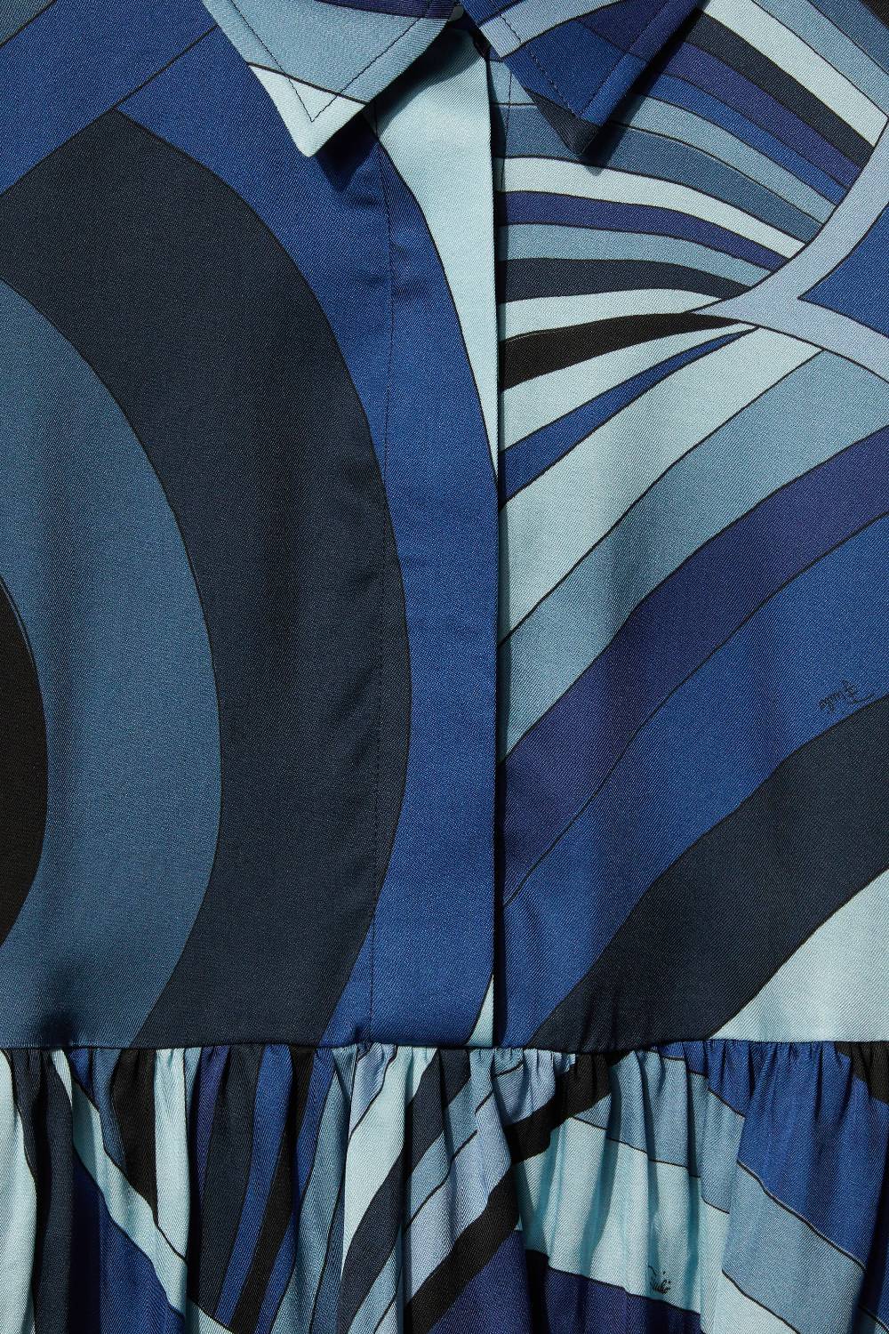 Pucci Iride-Print Dress Offerta speciale