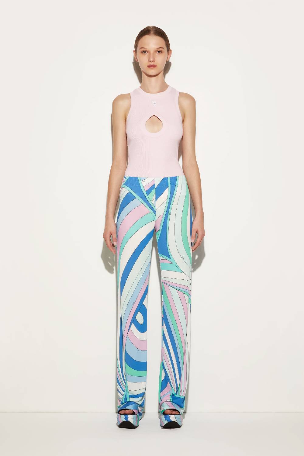 Pucci Pantaloni con stampa Iride Offerta natalizia