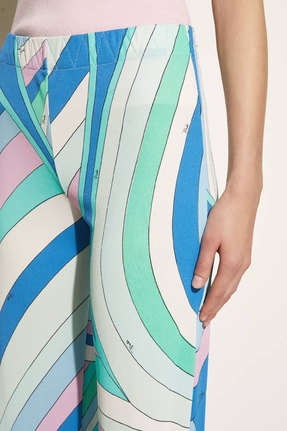 Pucci Pantaloni con stampa Iride Offerta natalizia