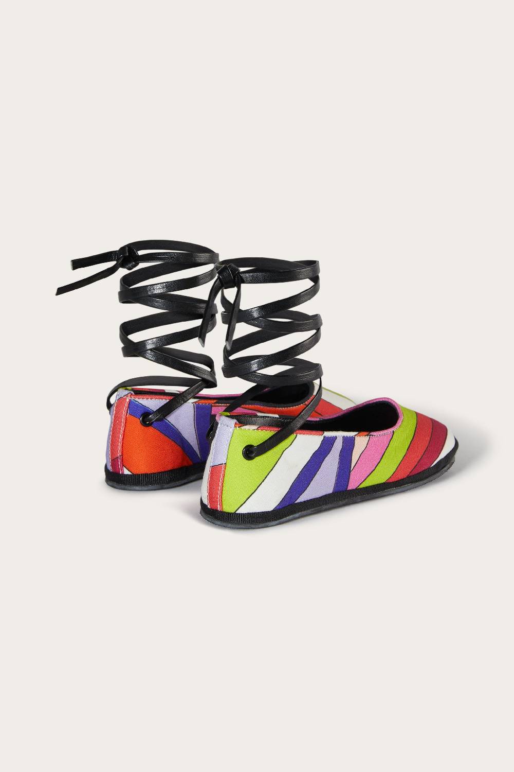 Pucci Iride-Print Ballet Pumps Offerta temporanea