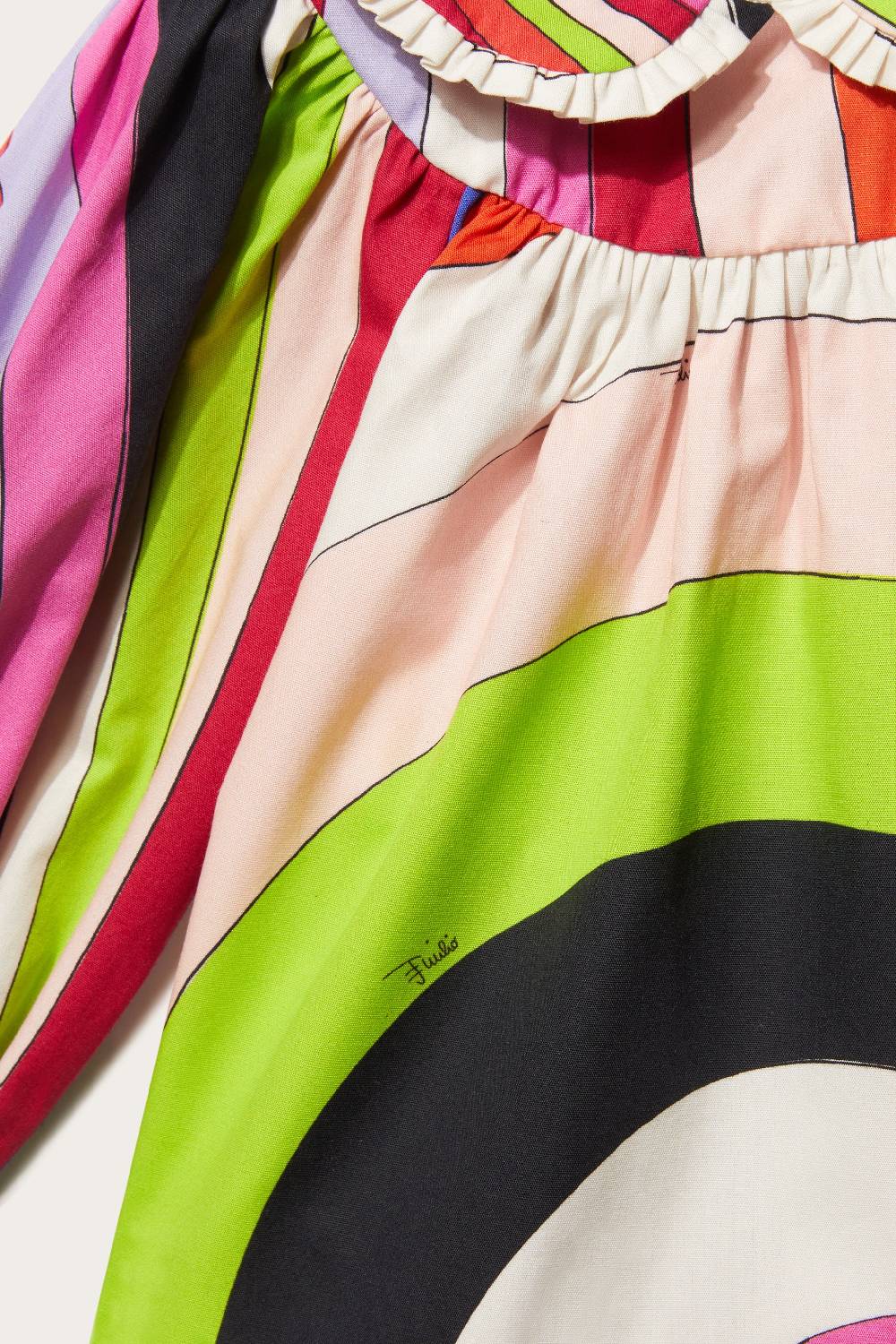 Pucci Iride-Print Cotton Top Offerte speciali