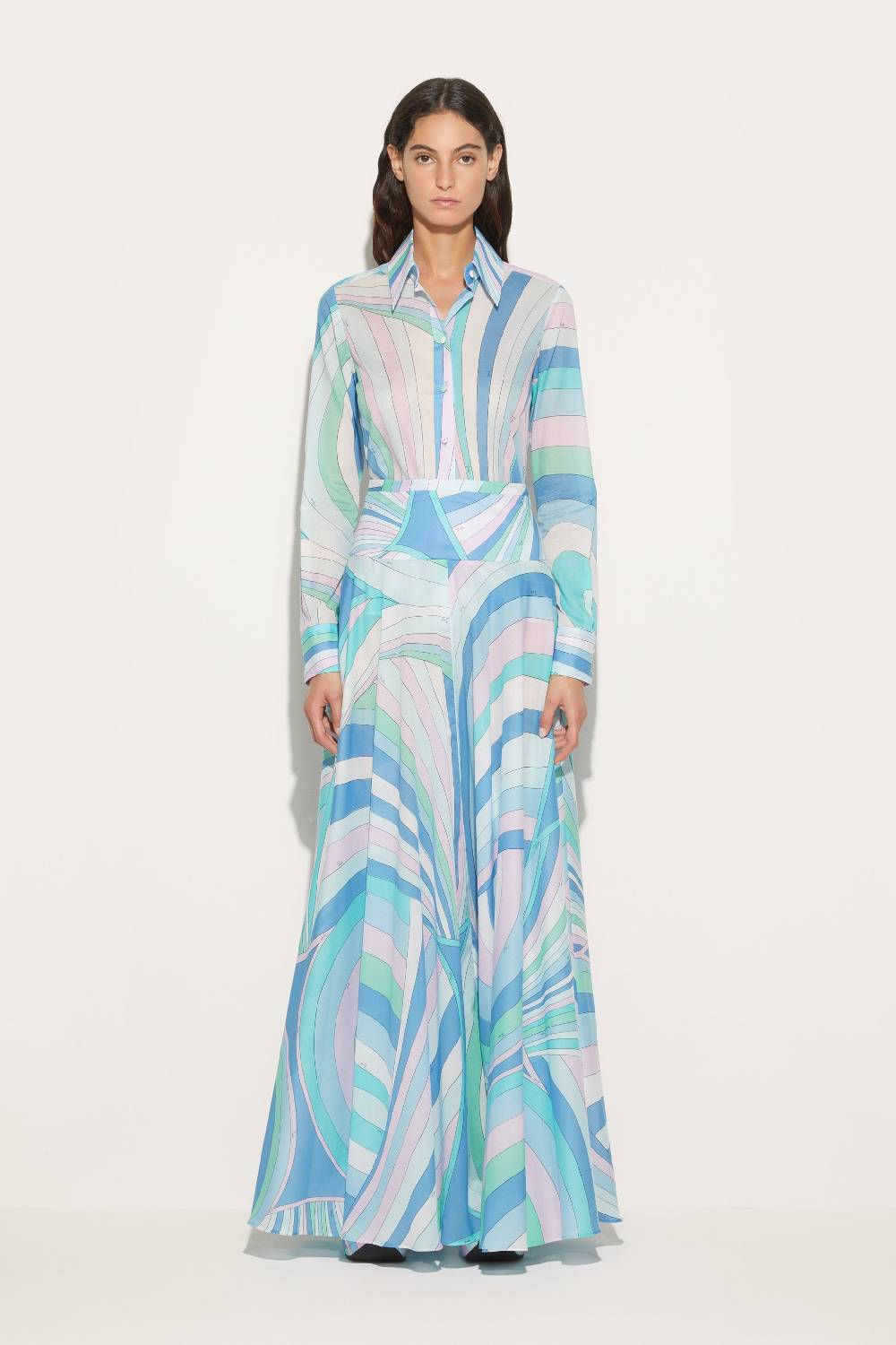 Pucci Gonna lunga con stampa Iride Prezzo basso