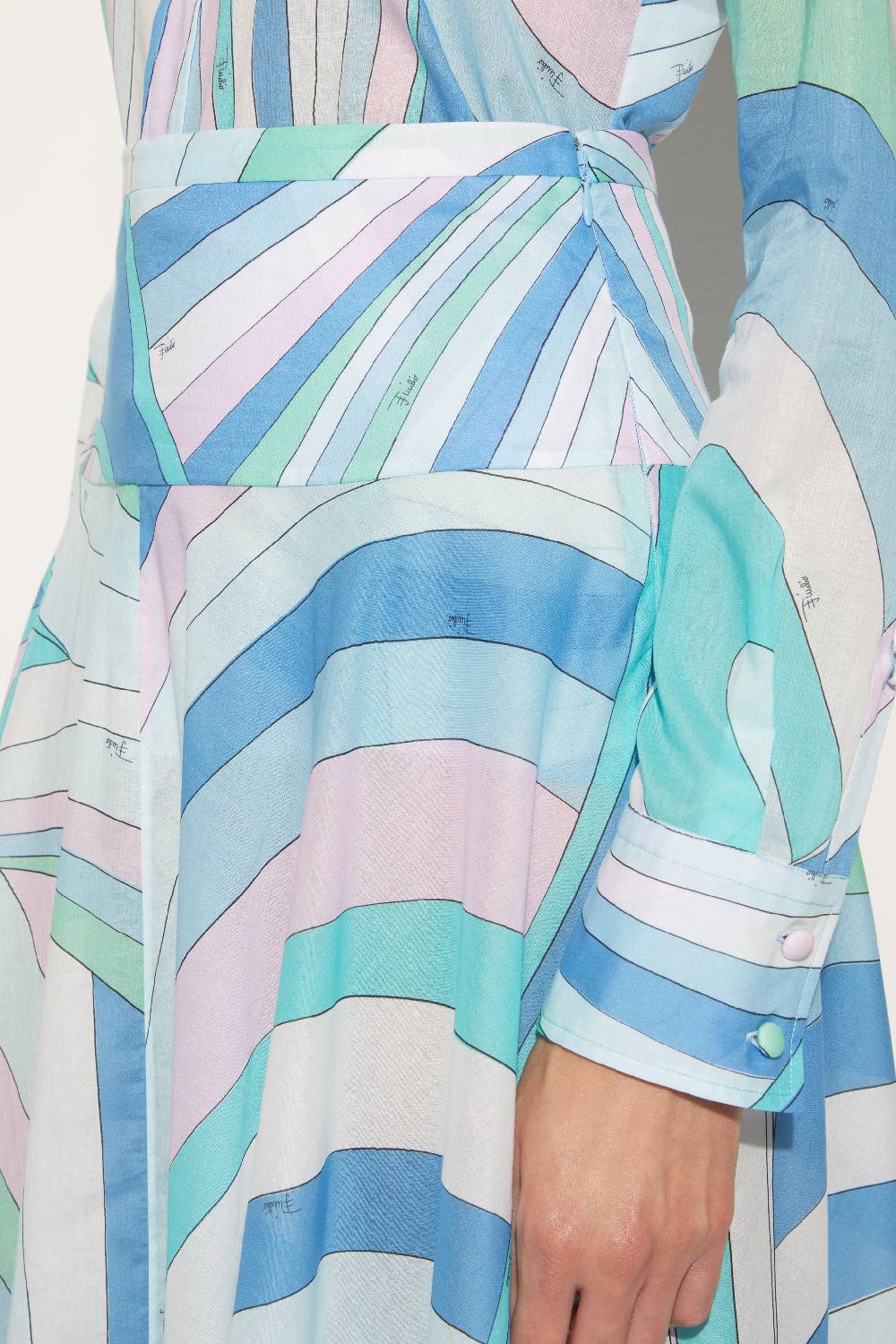 Pucci Gonna lunga con stampa Iride Prezzo basso