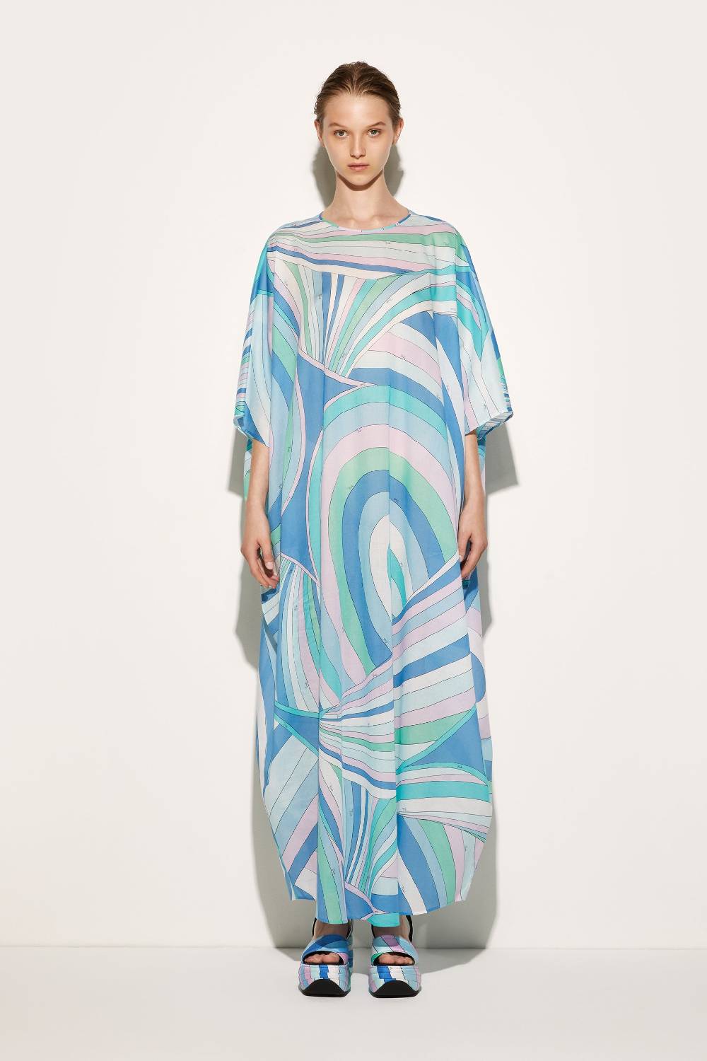 Pucci Abito kaftano con stampa Iride Super Saving Price