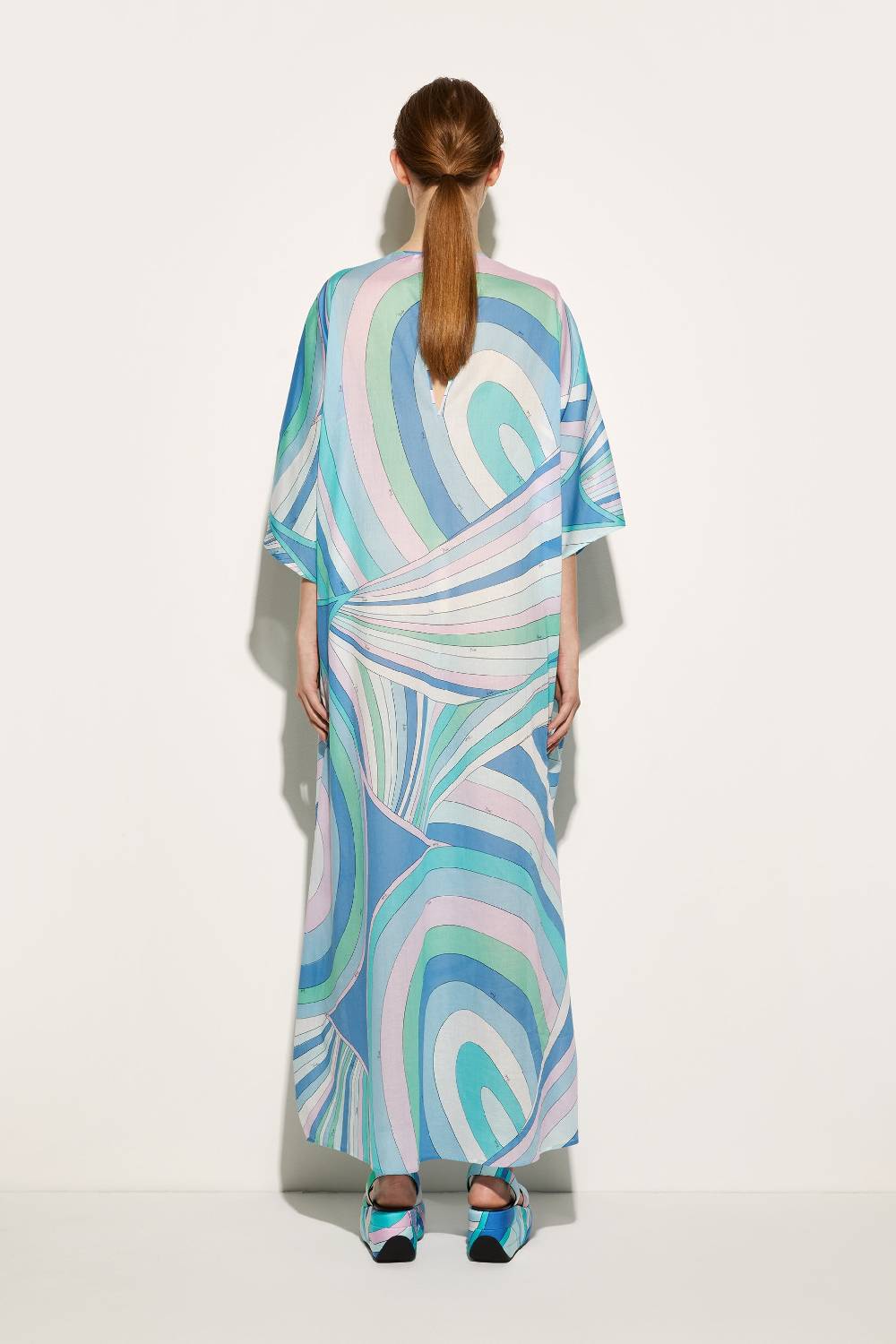 Pucci Abito kaftano con stampa Iride Super Saving Price