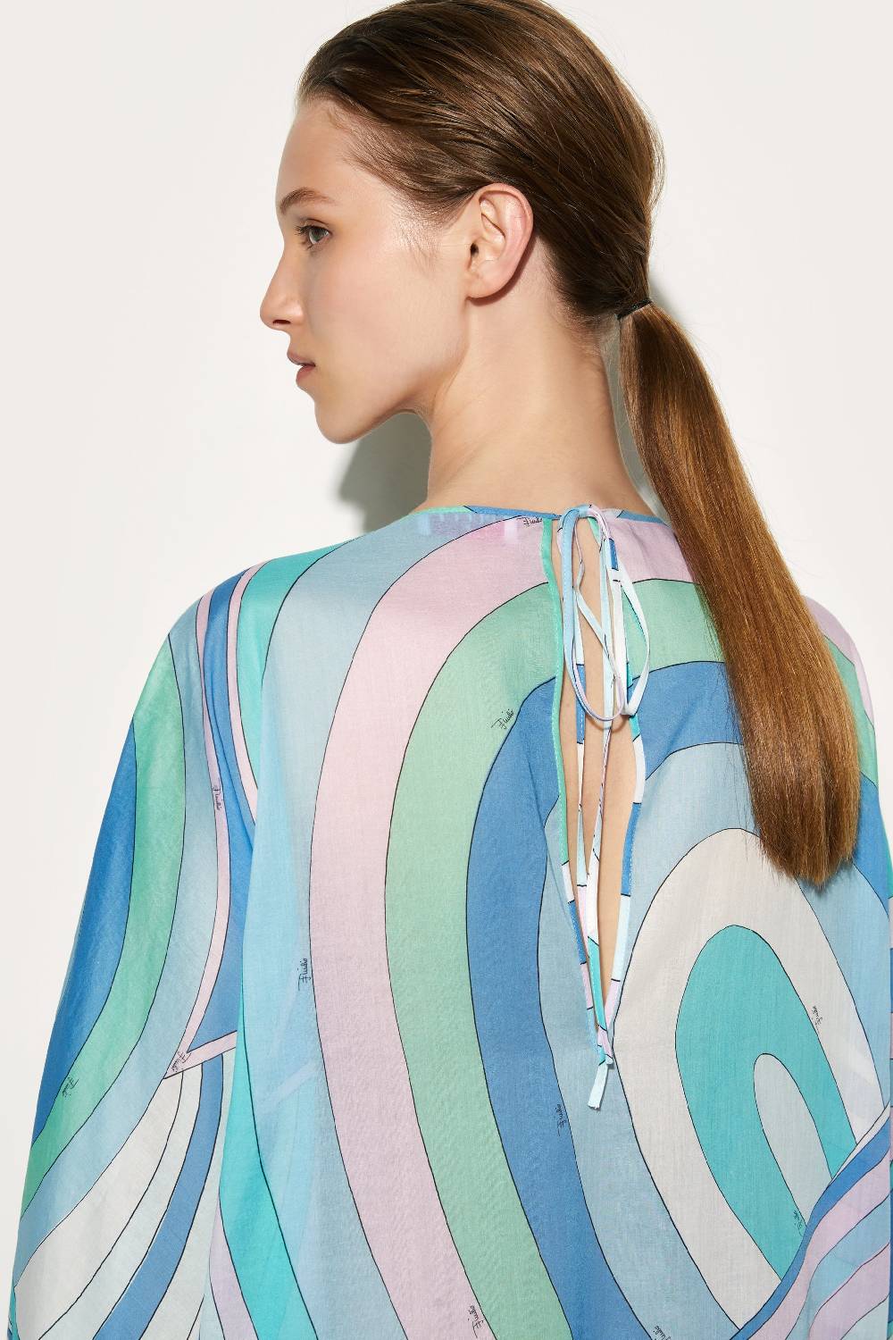 Pucci Abito kaftano con stampa Iride Super Saving Price