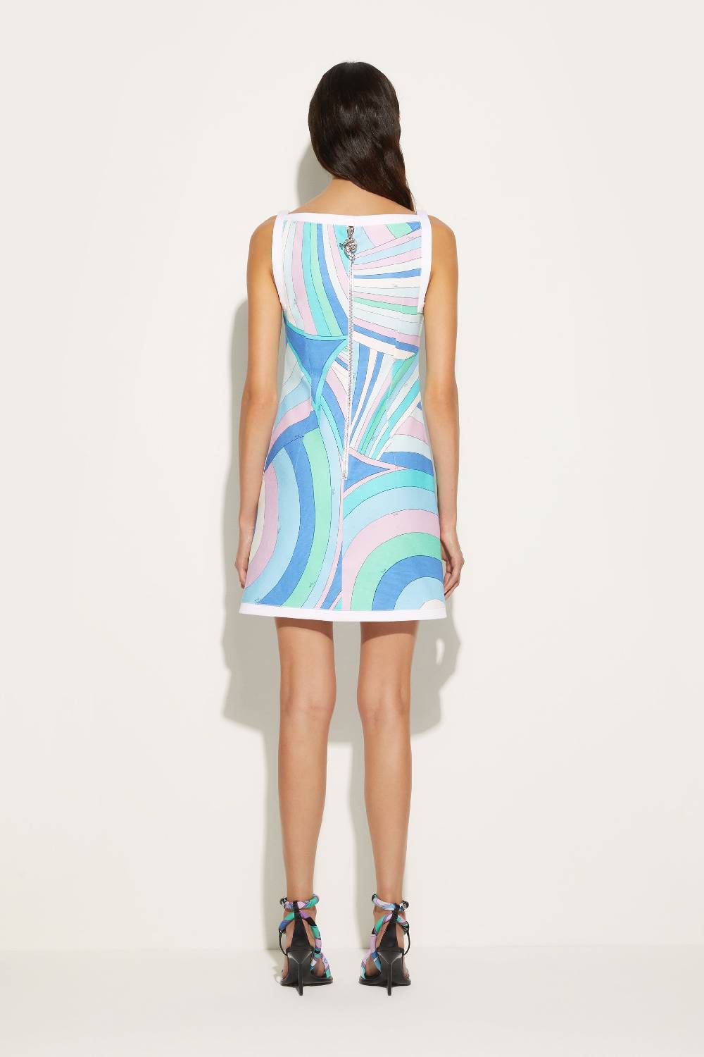 Pucci Mini abito con cut-out e stampa Iride Ultimi tre giorni