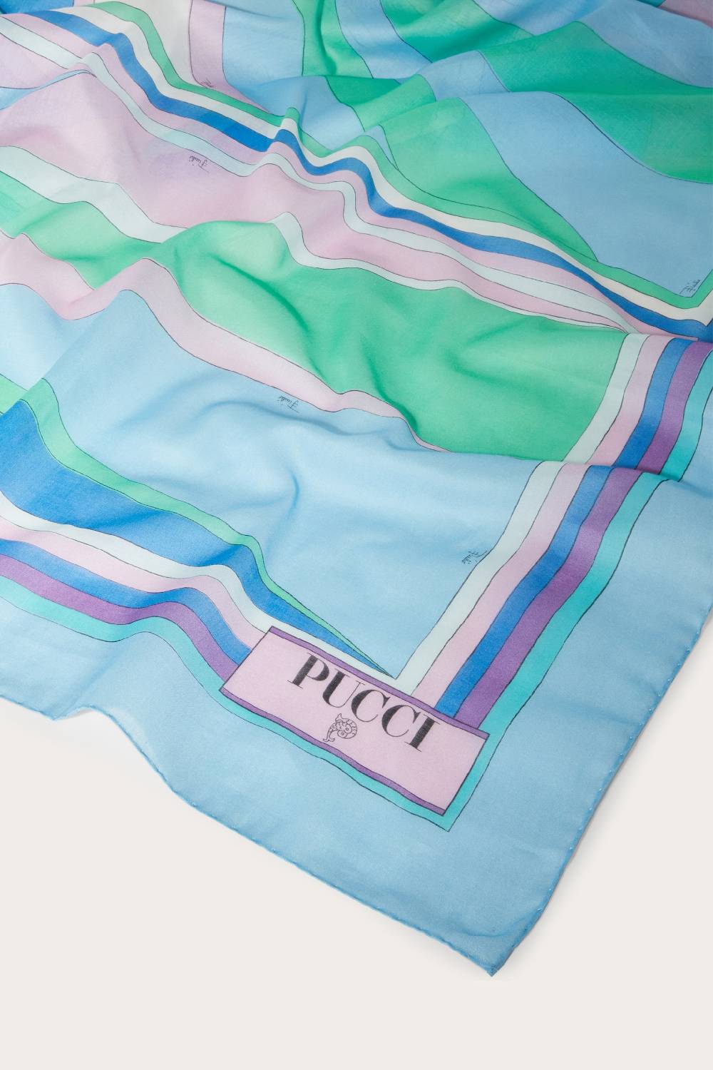 Pucci Sarong con stampa Cigni Esporta salva