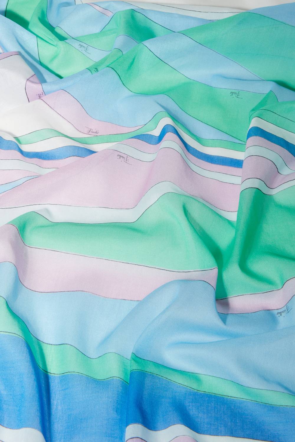Pucci Sarong con stampa Cigni Esporta salva