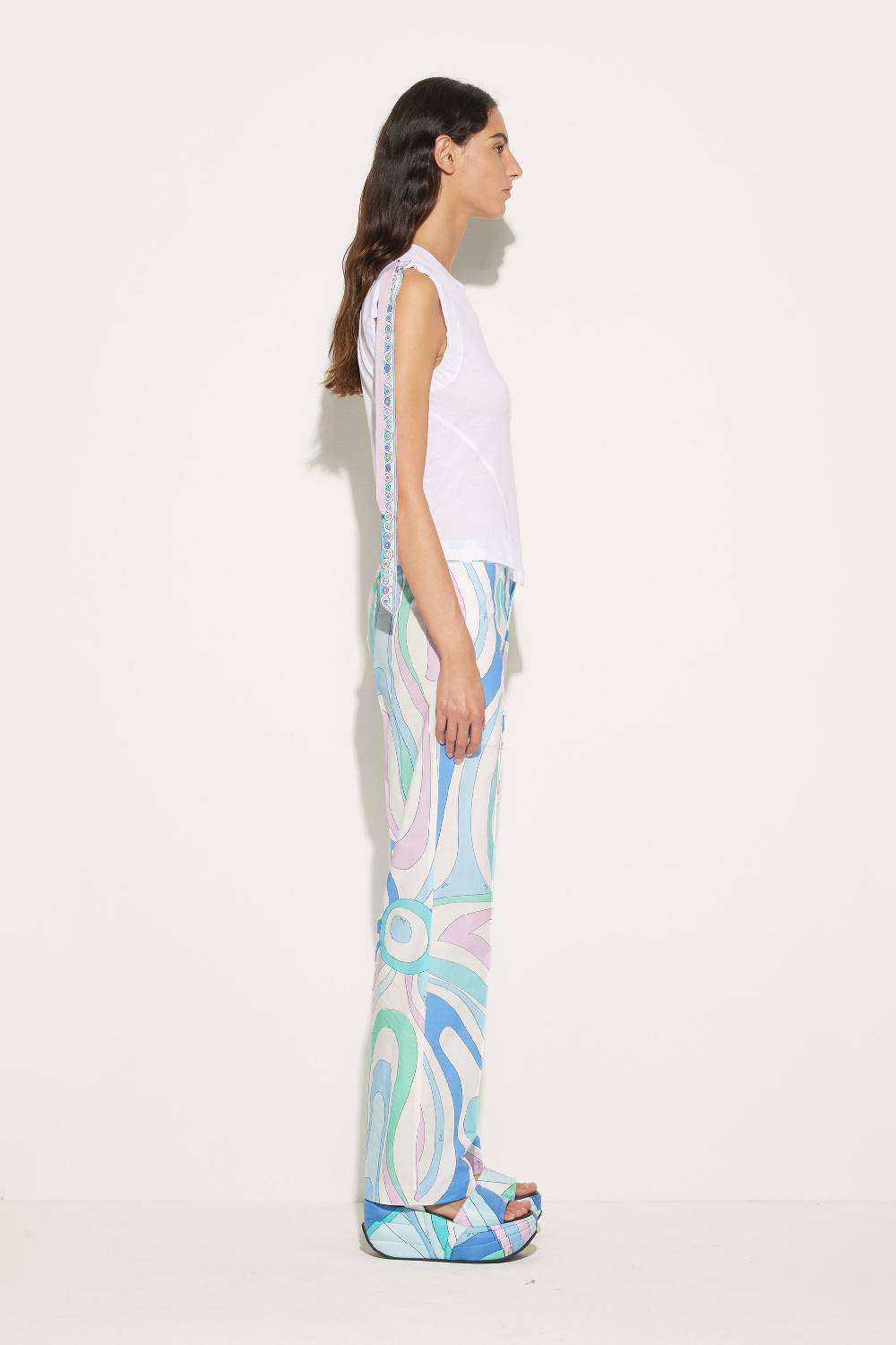 Pucci Pantaloni con stampa Marmo 2025