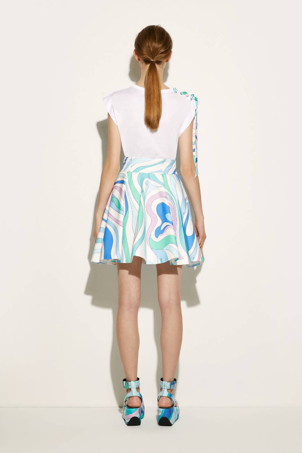 Pucci Top con inserto Marmo Presa