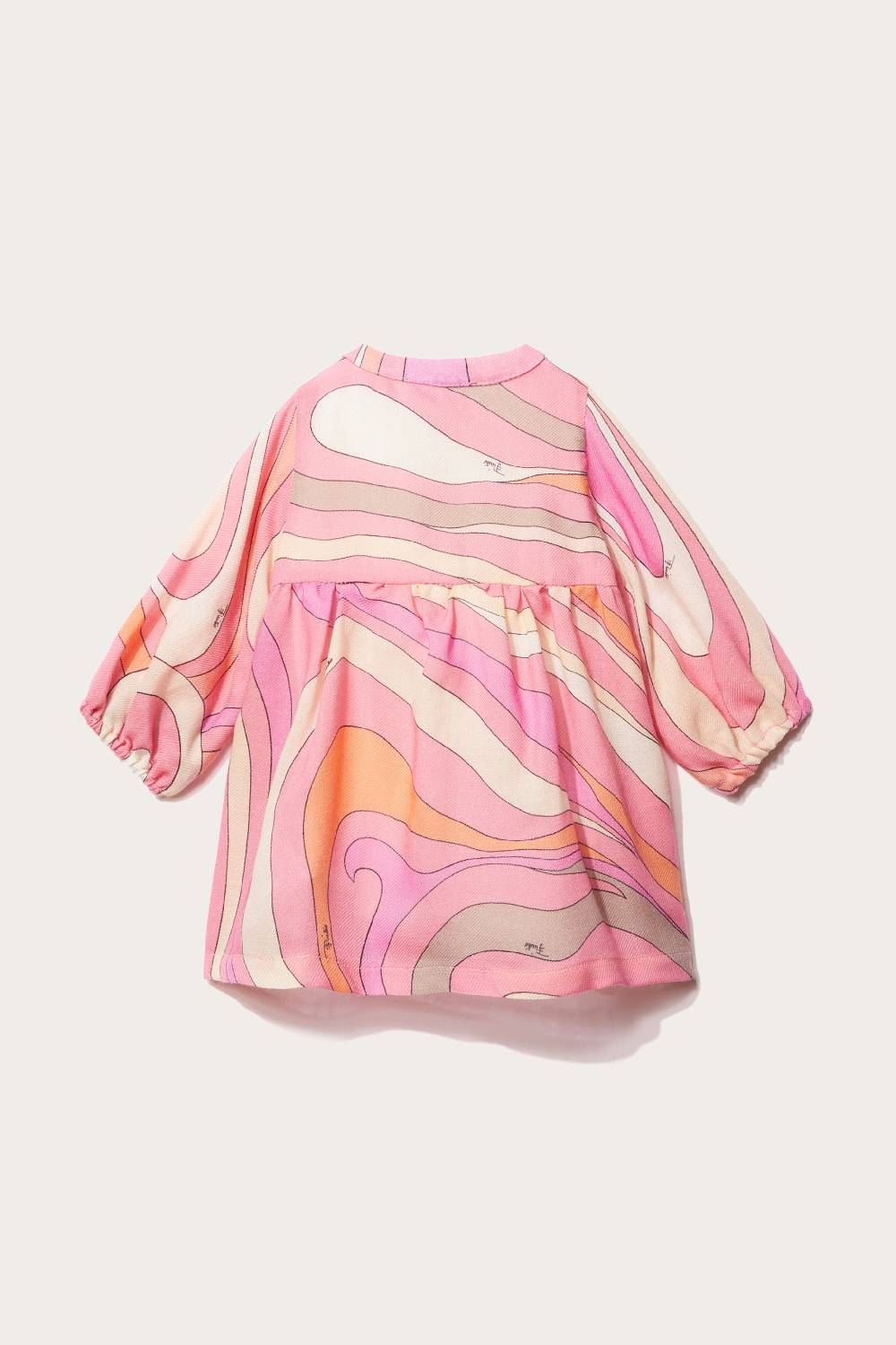 Pucci Marmo-Print Wool Dress Vendita Calda