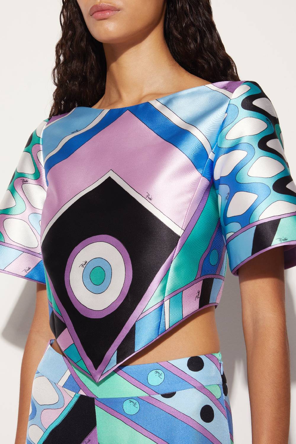 Pucci Top con stampa Vivara Sconto di tempo limitato