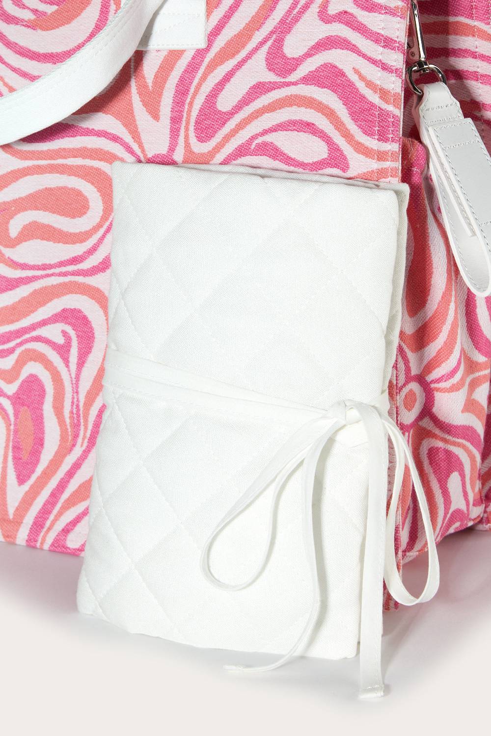 Pucci Marmo-Jacquard Denim Changing Bag Vendite stagionali
