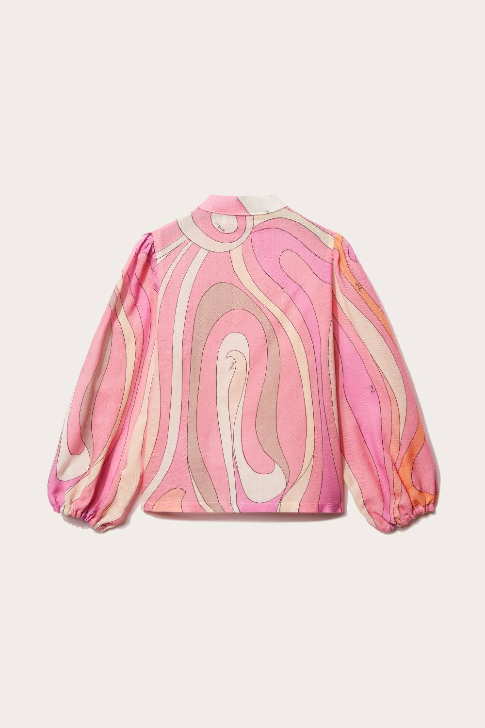 Pucci Marmo-Print Wool Top Black Friday