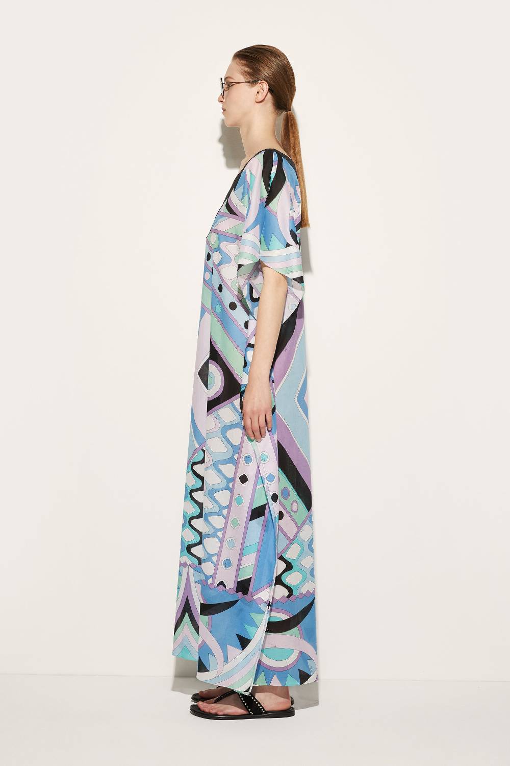 Pucci Abito kaftano con stampa Vivara Online Outlet