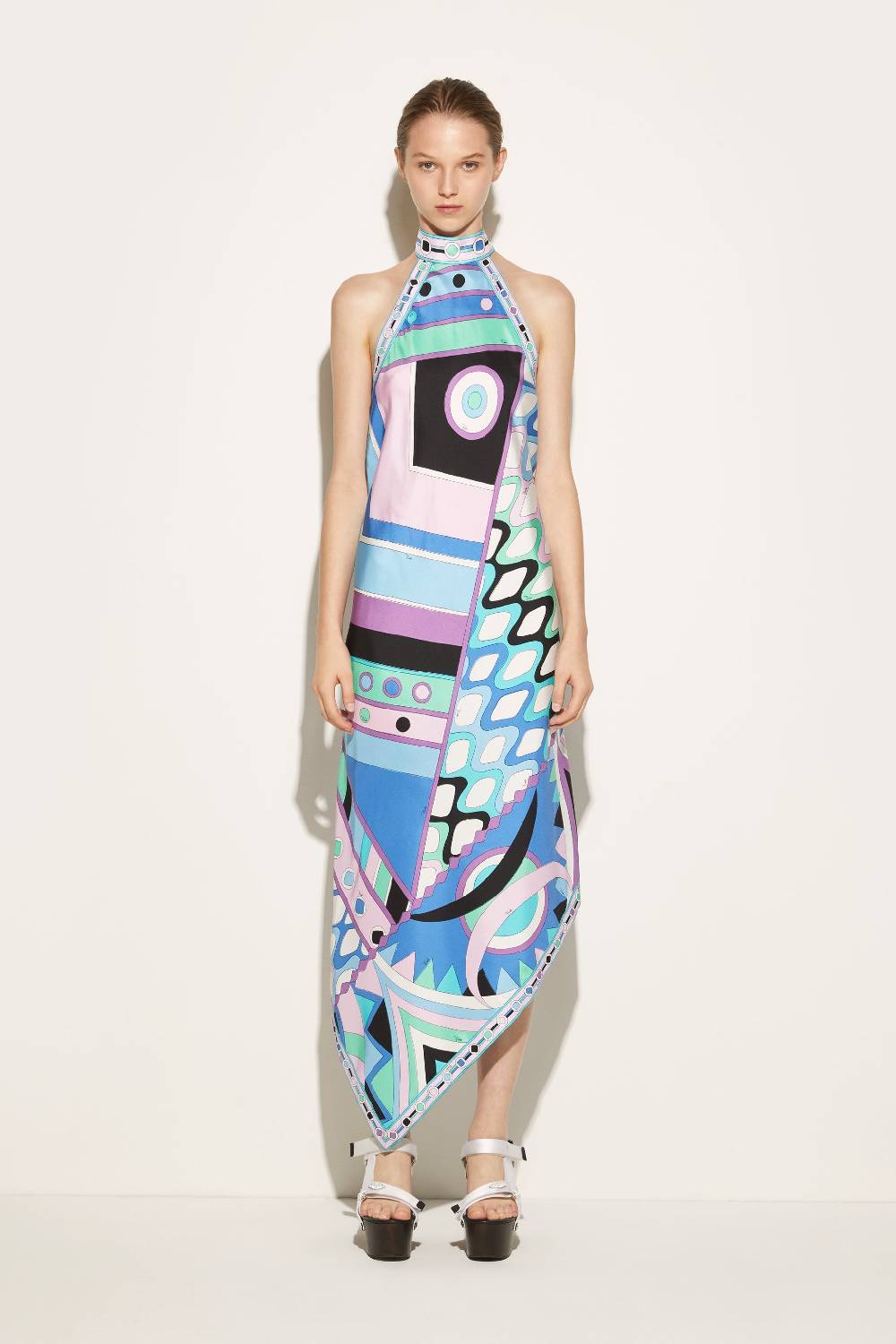 Pucci Abito in seta con stampa Vivara Lightning offer