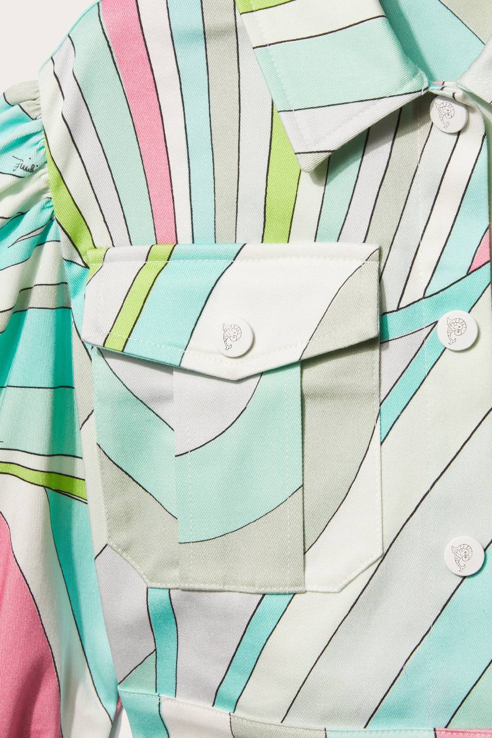 Pucci Iride-Print Jacket Offerte giornaliere