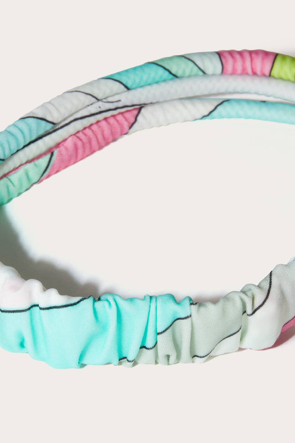 Pucci Iride-Print Headband Offerta speciale della fabbrica