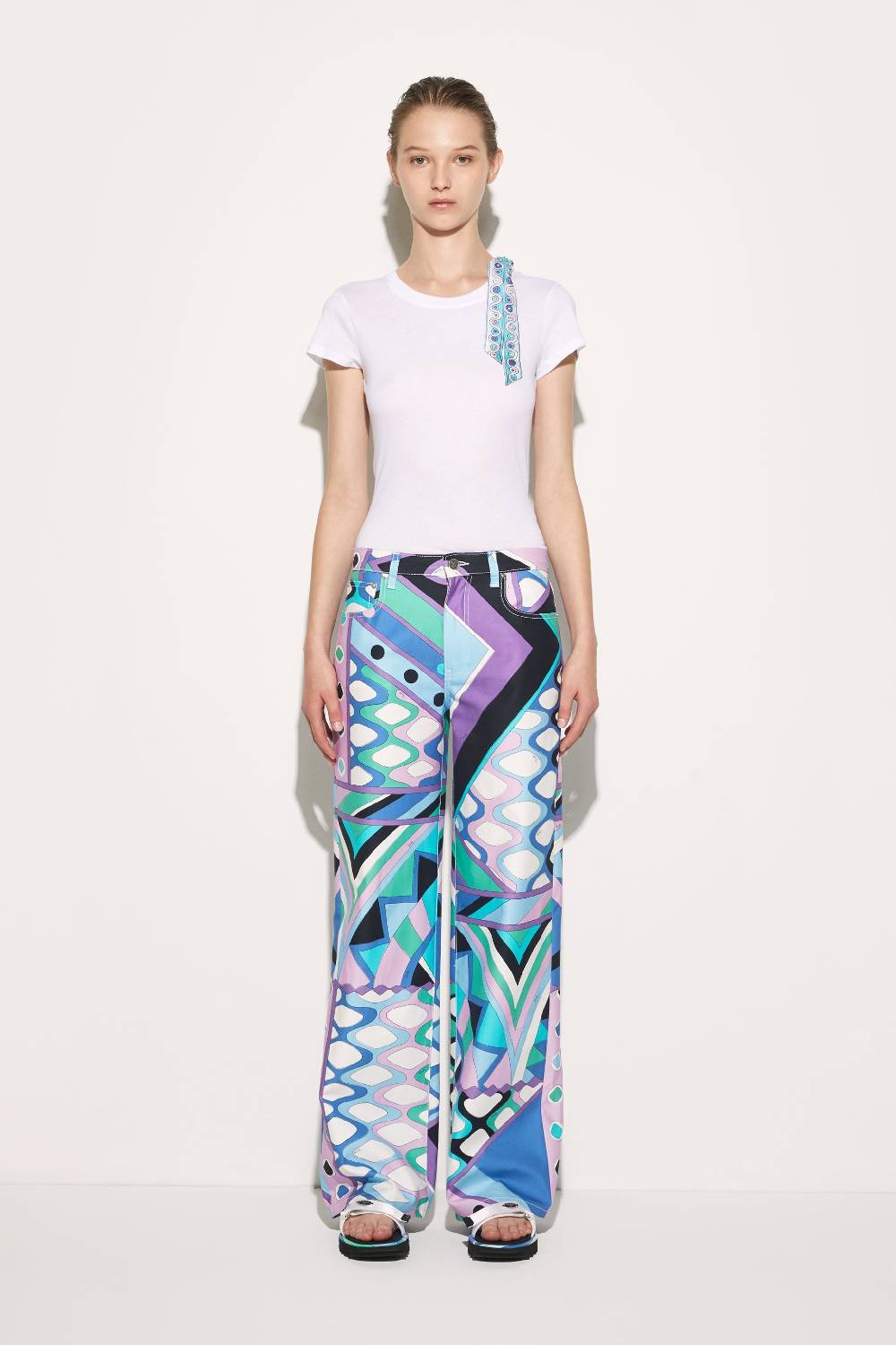 Pucci T-shirt con inserto Iride Limitato a 3 giorni