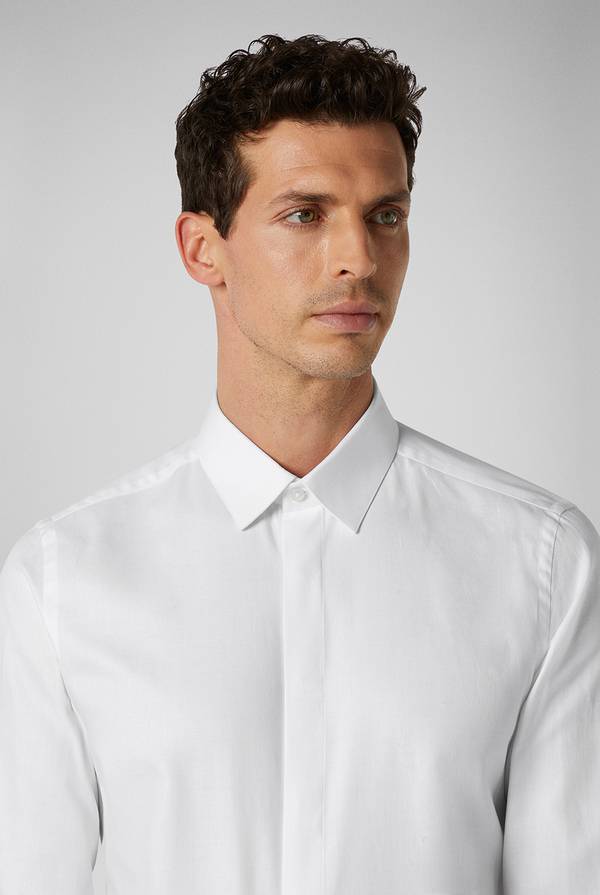 Pull Pal Zileri Camicia in puro cotone della linea Cerimonia con micro disegnature Sottocosto