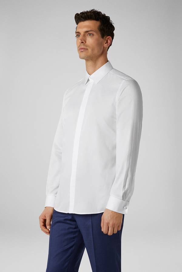 Pull Pal Zileri Camicia in puro cotone della linea Cerimonia con micro disegnature Convenienza