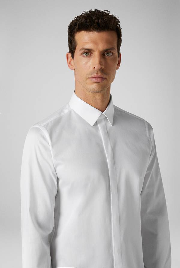 Pull Pal Zileri Camicia in puro cotone della linea Cerimonia con micro disegnature Convenienza